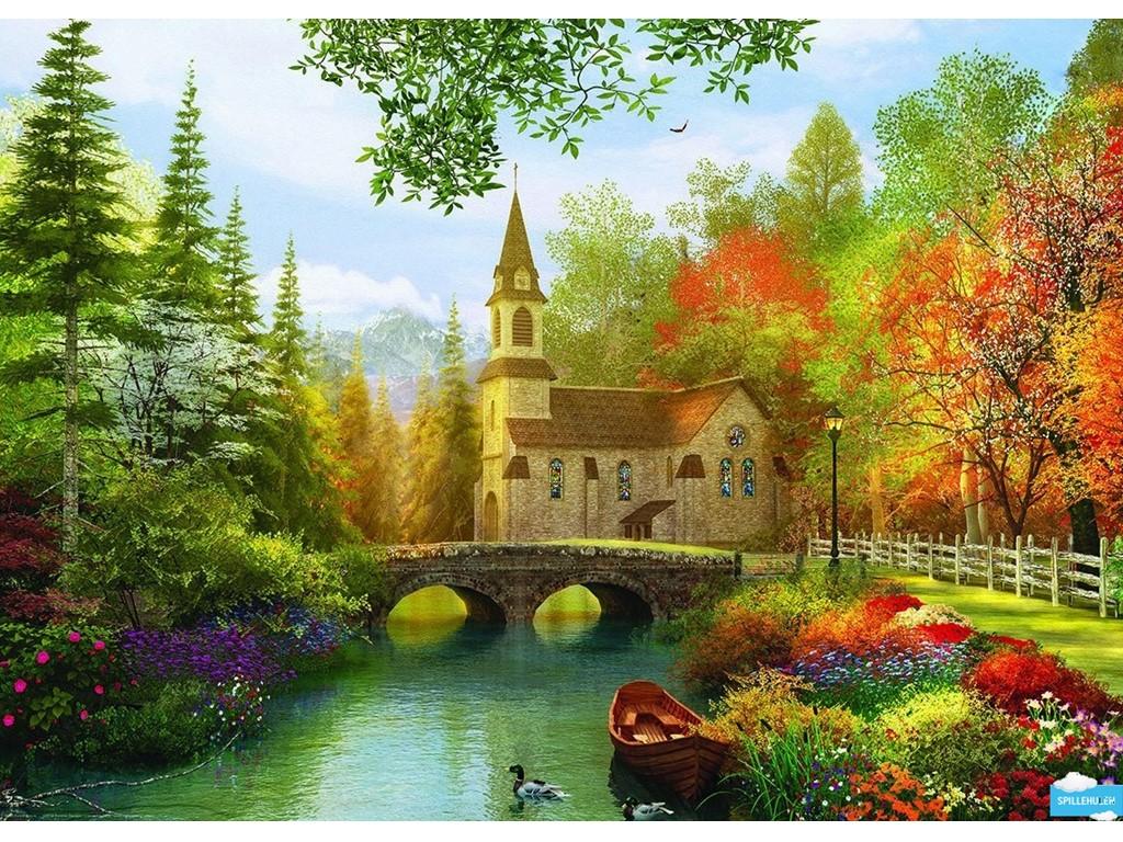 Autumn Church Wallpapers - Wallpaper Cave