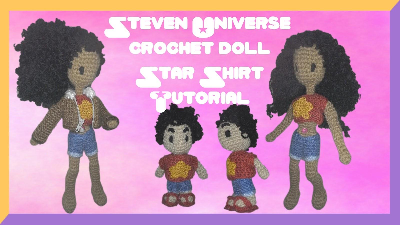 Faerie Rings Crochet: Steven Universe Stevonnie Doll Pattern