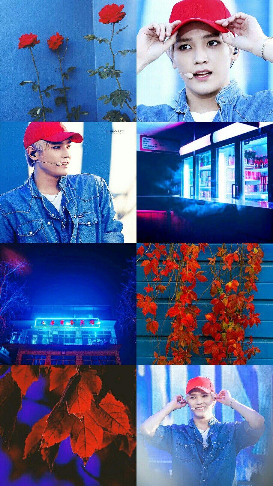 Taeyong NCT aesthetic. Kertas dinding, Gambar, dan Seni