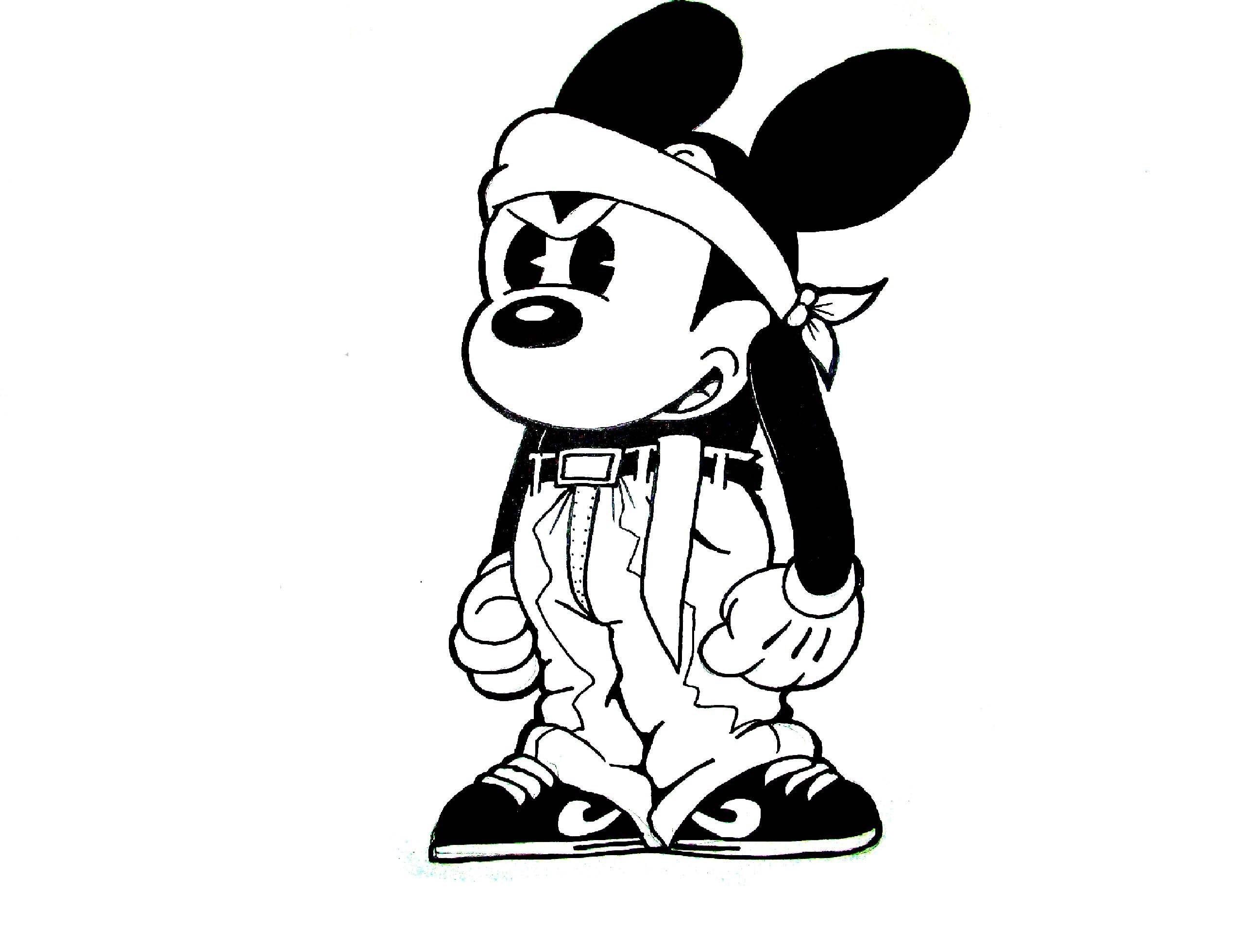 Gangster Mickey Mouse Wallpapers Wallpaper Cave