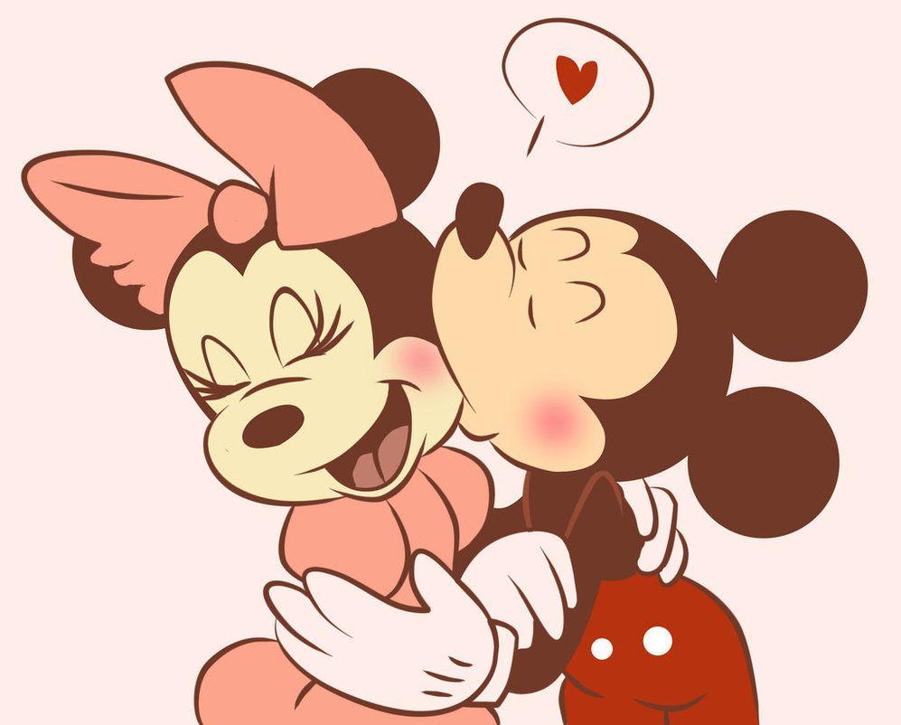 Cute Gangster Love Drawings. Mickey and Minnie