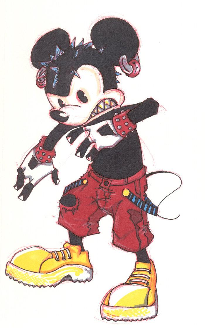 minnie mouse gangsta