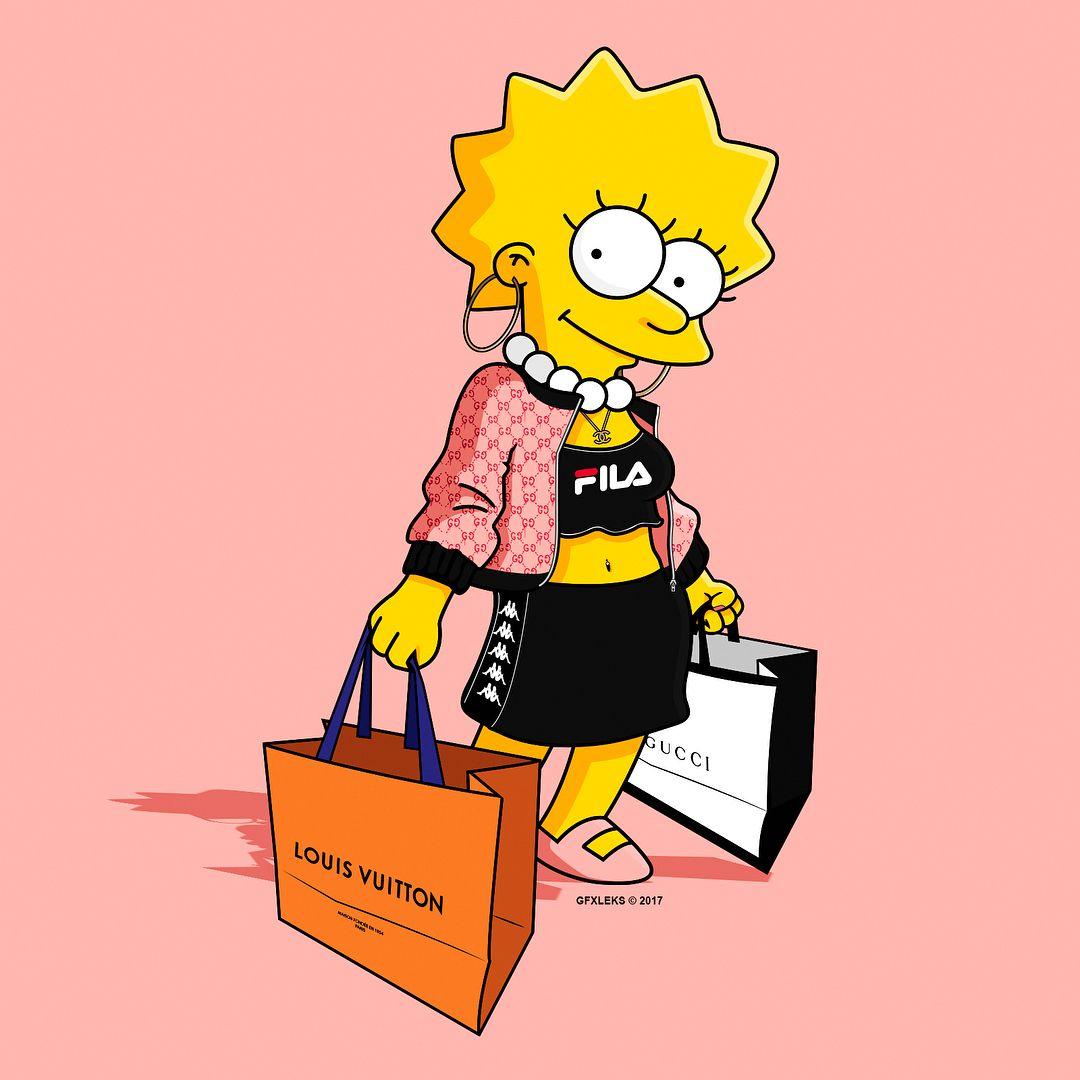 The Simpsons Clipart Lisa Simpson  Iphone Wallpaper Tumblr The Simpsons  Lisa  Free Transparent PNG Download  PNGkey