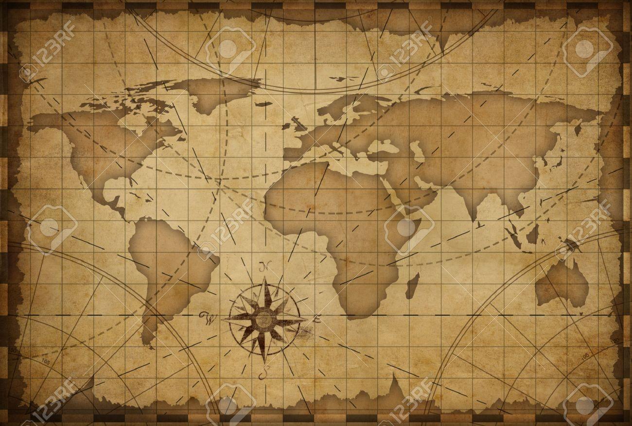 Impressive World Map Wallpaper 1366X768