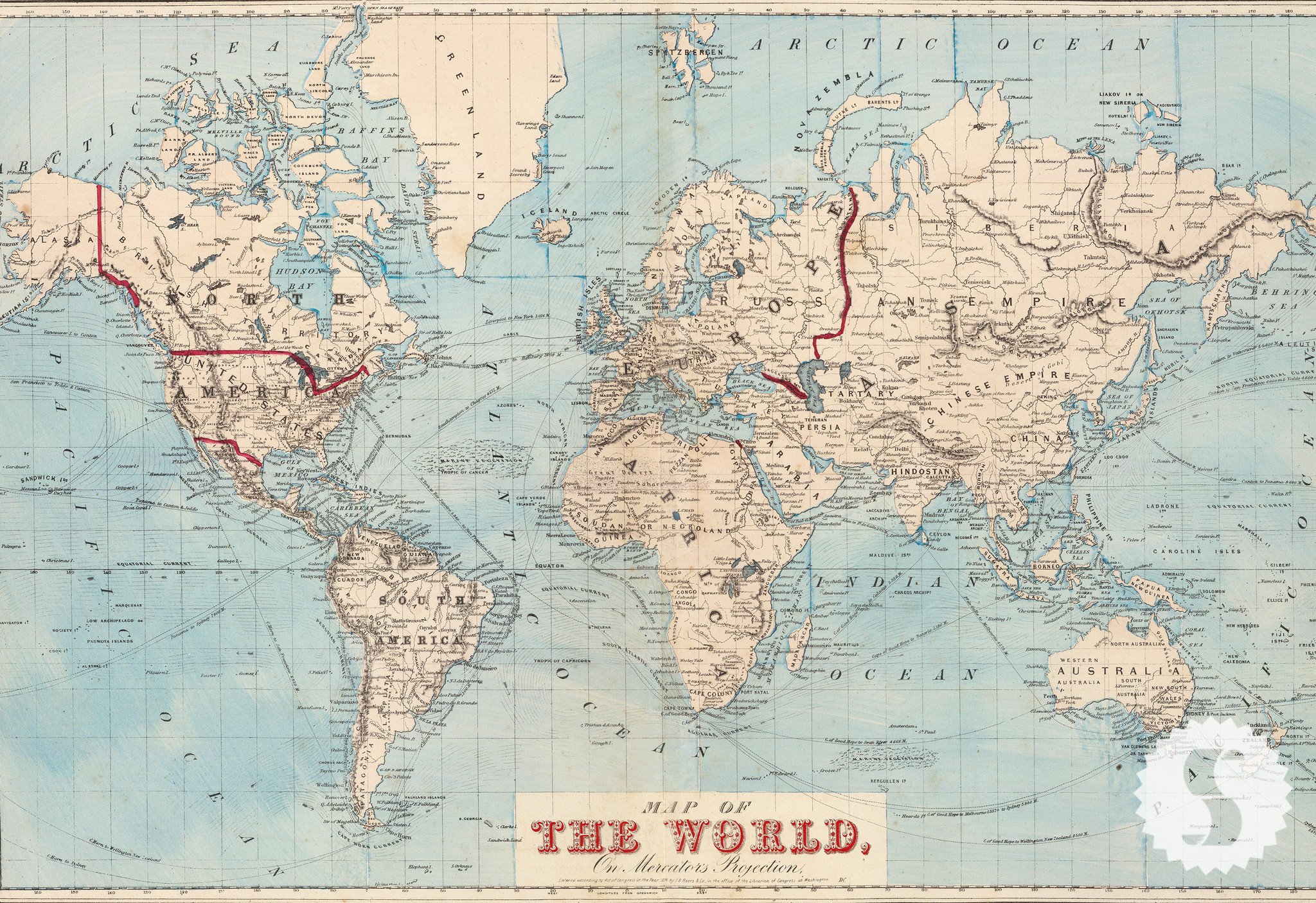 Vintage Map Wallpaper
