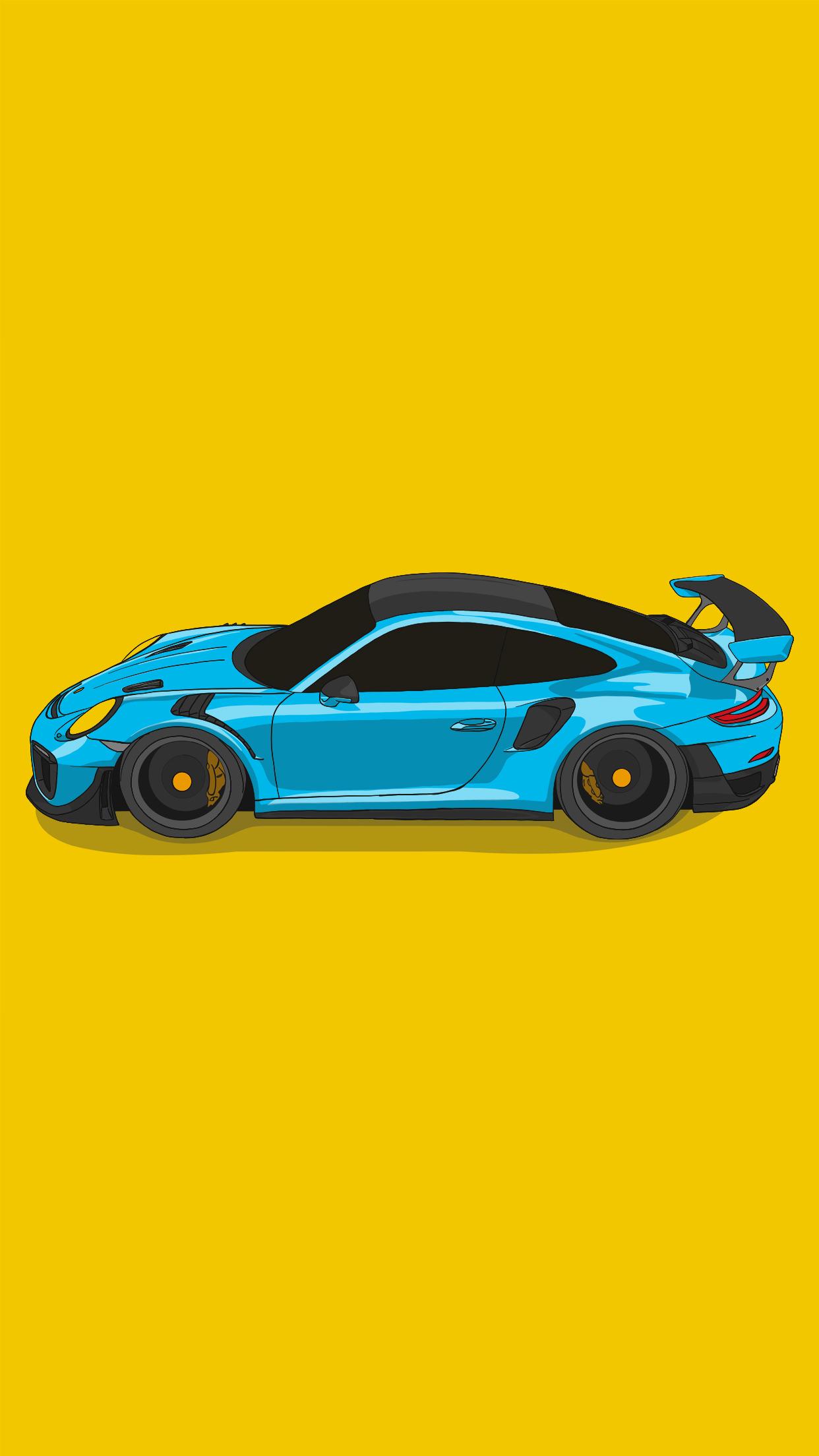 GT2 RS iPhone 7 Plus Wallpaper