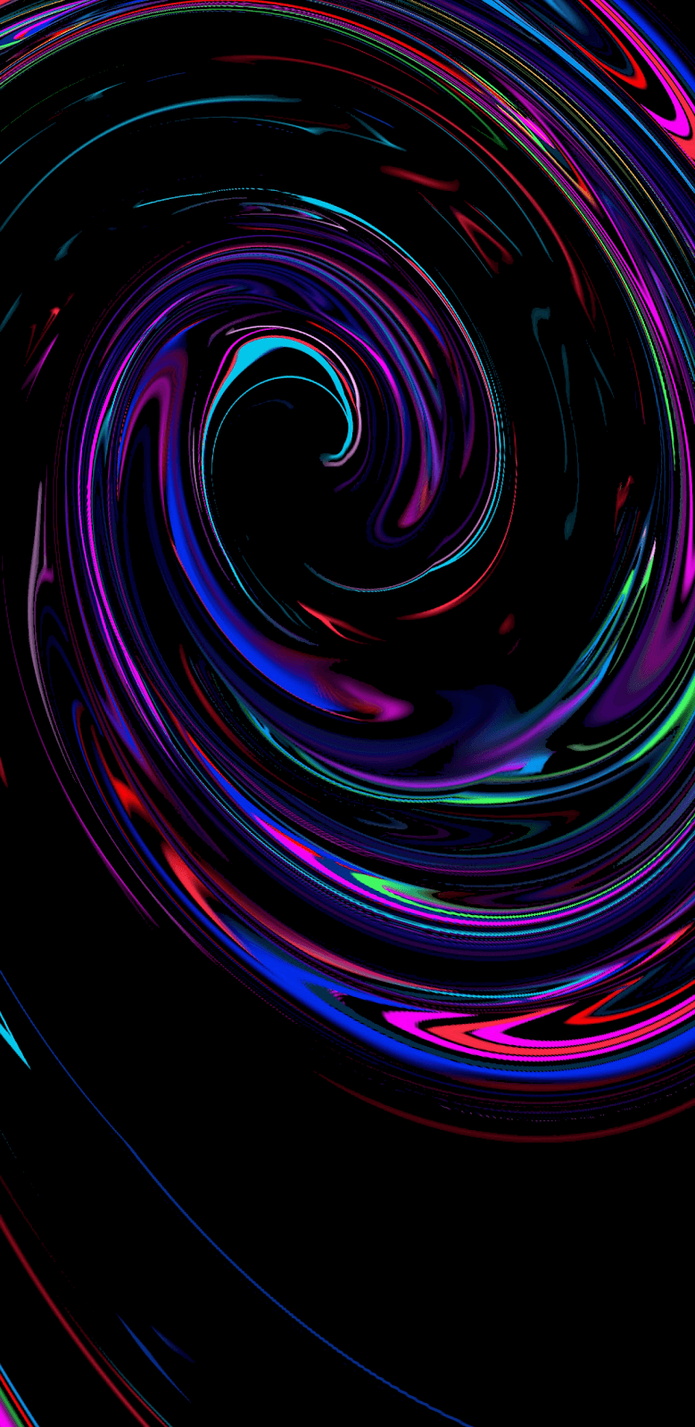 Infinity (for Amoled display). Dark background wallpaper