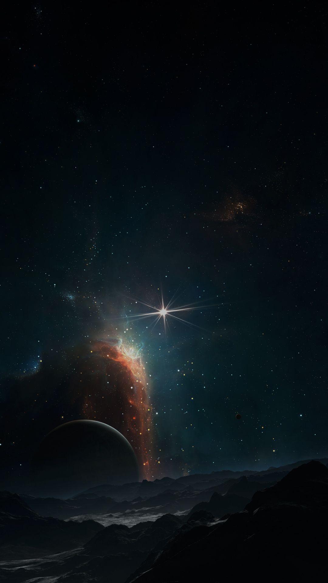 OLED Space Wallpaper Free OLED Space Background