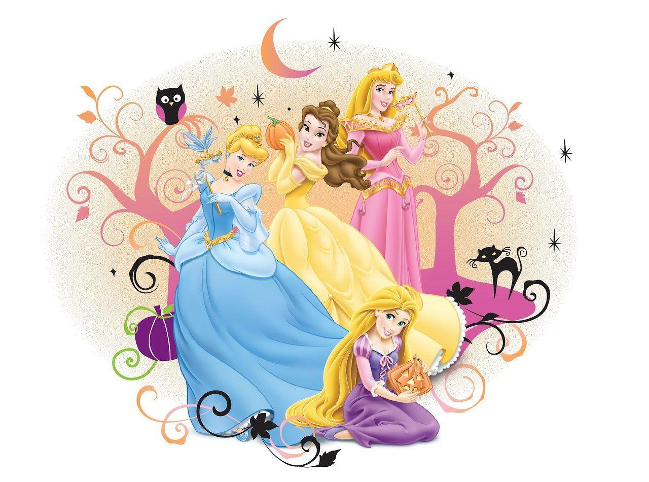Disney Princess Halloween Wallpaper Free Disney