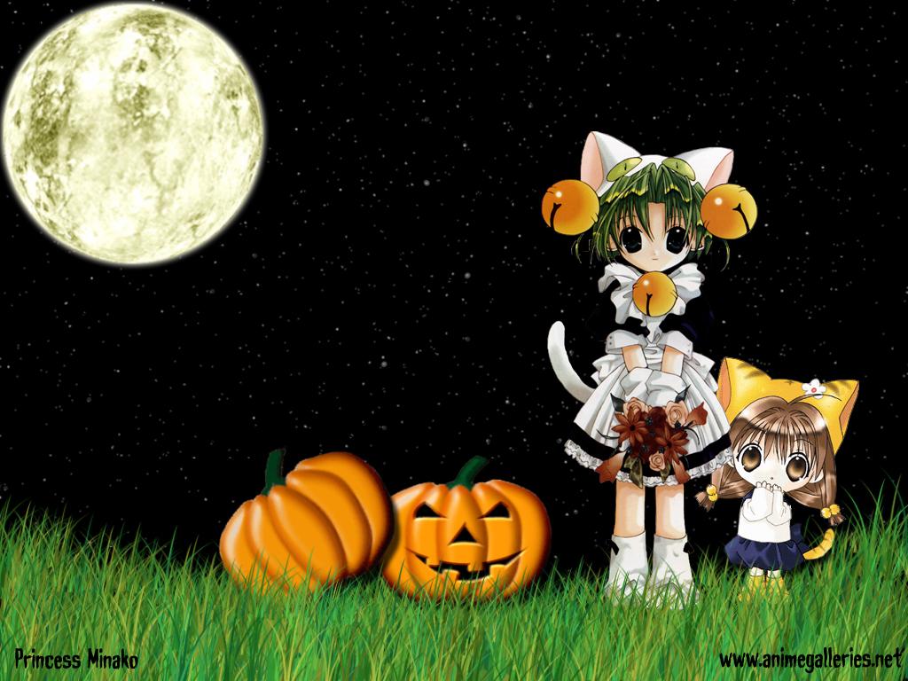 Halloween Anime Wallpaperx768
