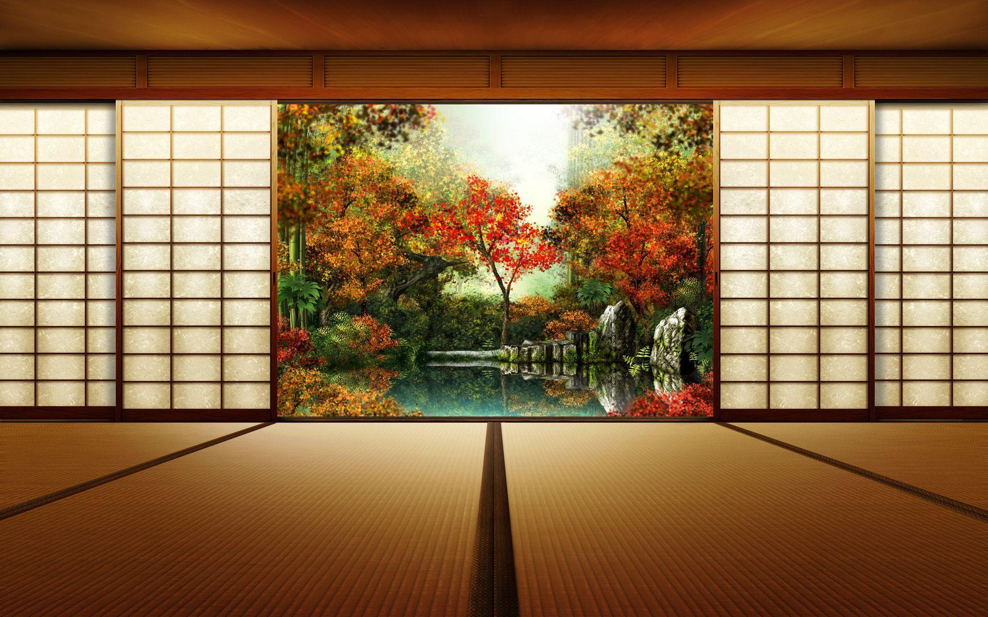 Japanese Garden Desktop Wallpaper