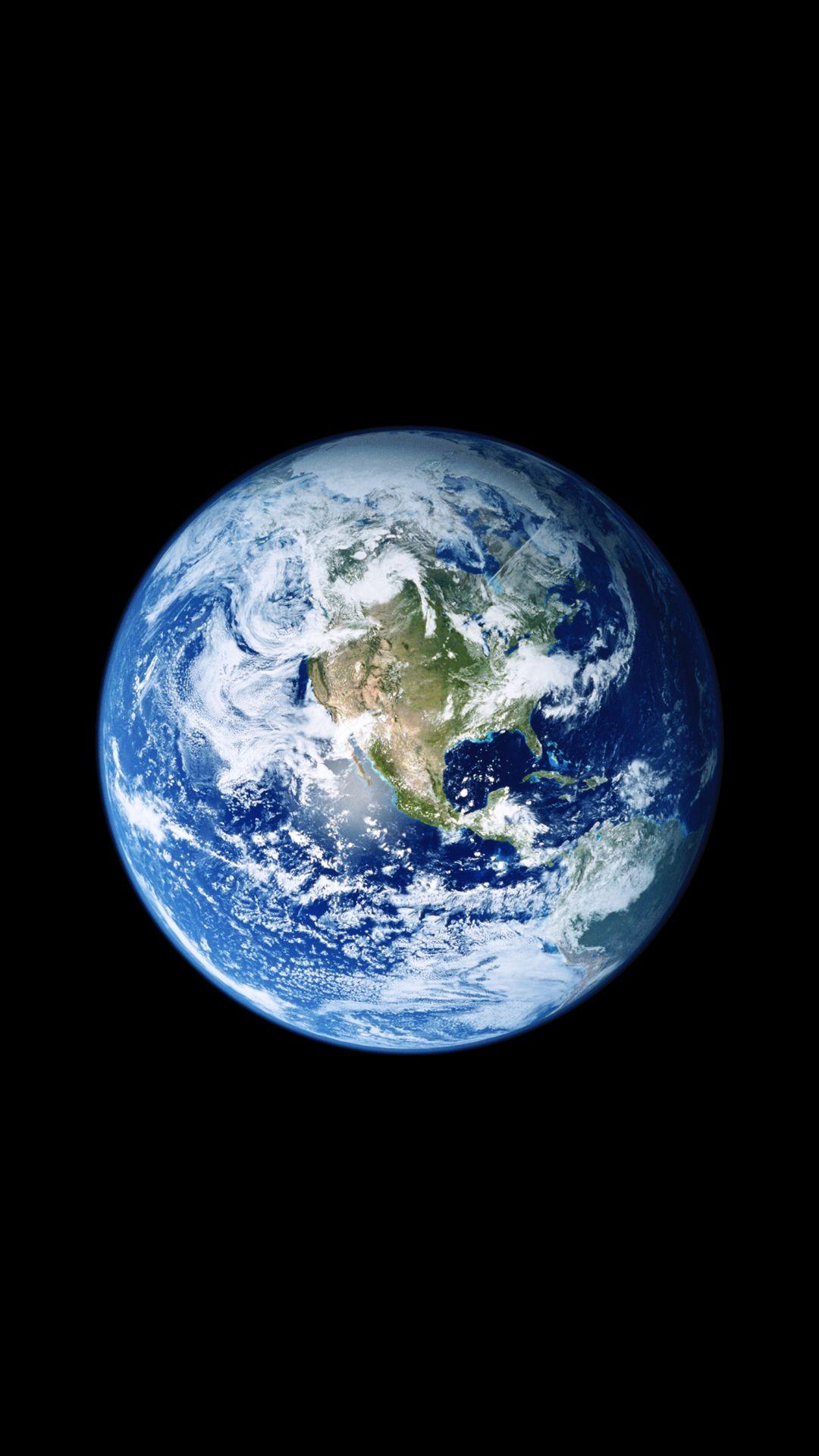 Earth iPhone Wallpaper. iPhone wallpaper planets, iPhone