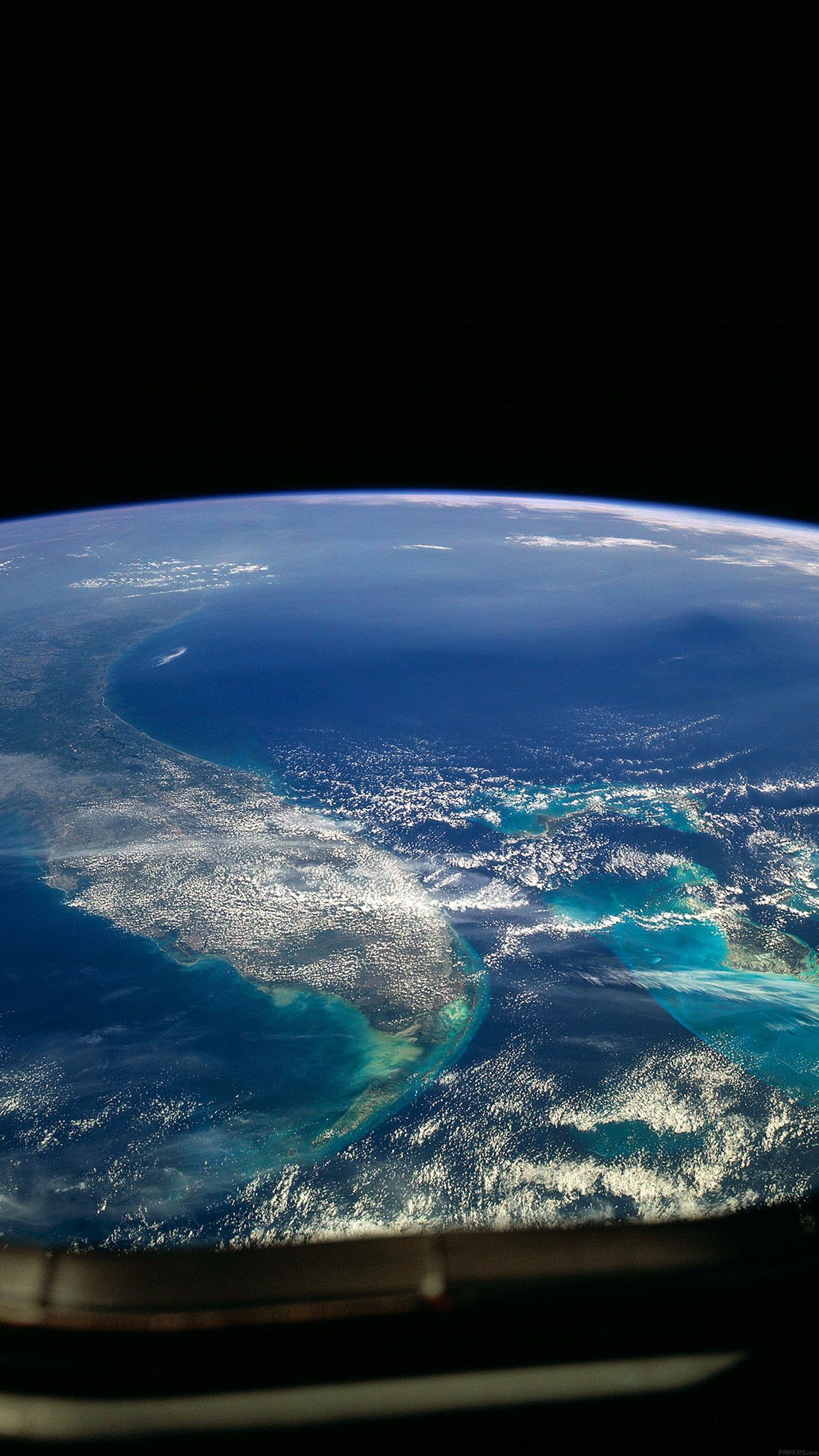 Alien view of earth space Download Free Wallpaper