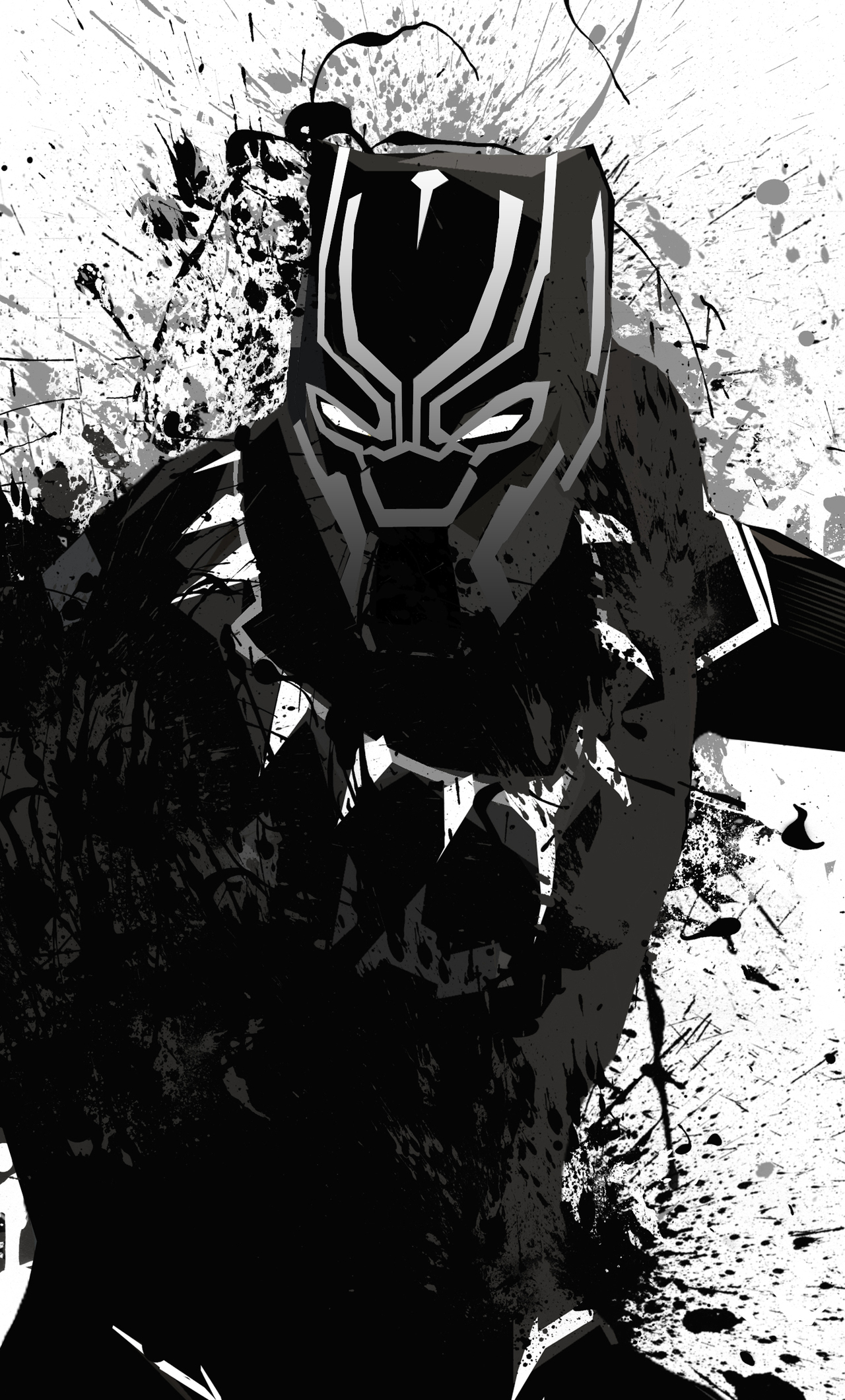 Black Panther 4k Fan Artwork iPhone HD 4k