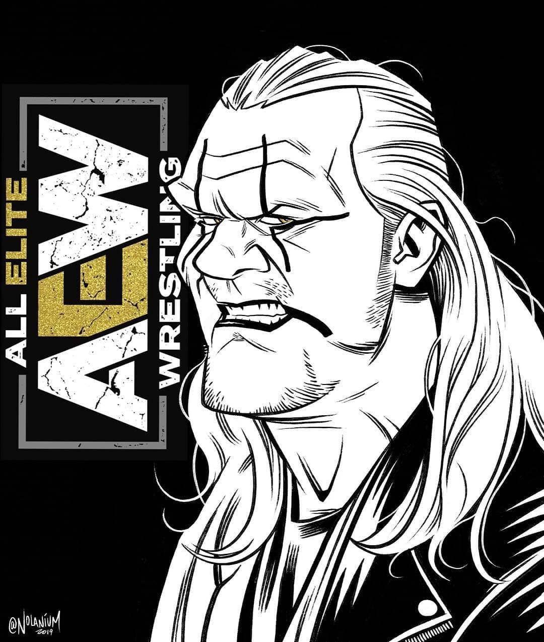 AEW x Chris Jericho. Art. Wrestling