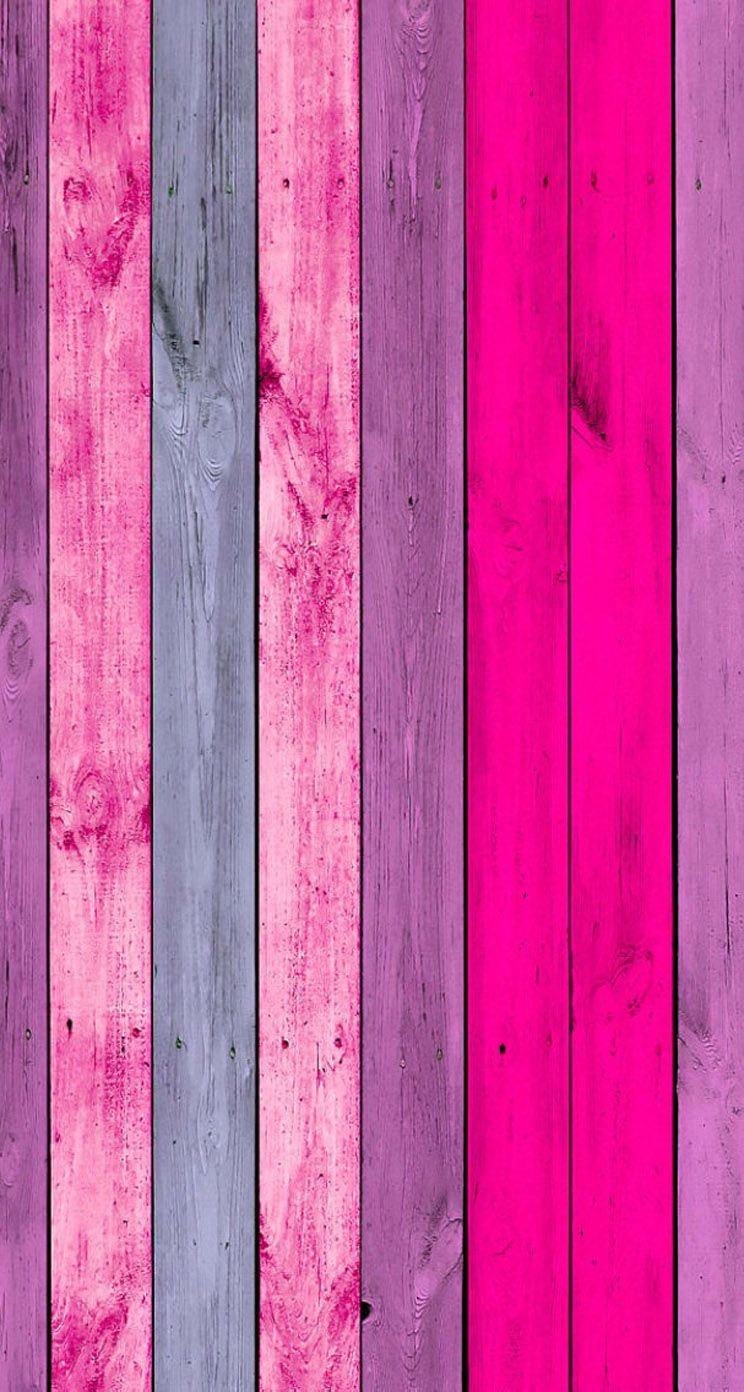 Pink Color Wood iPhone wallpaper