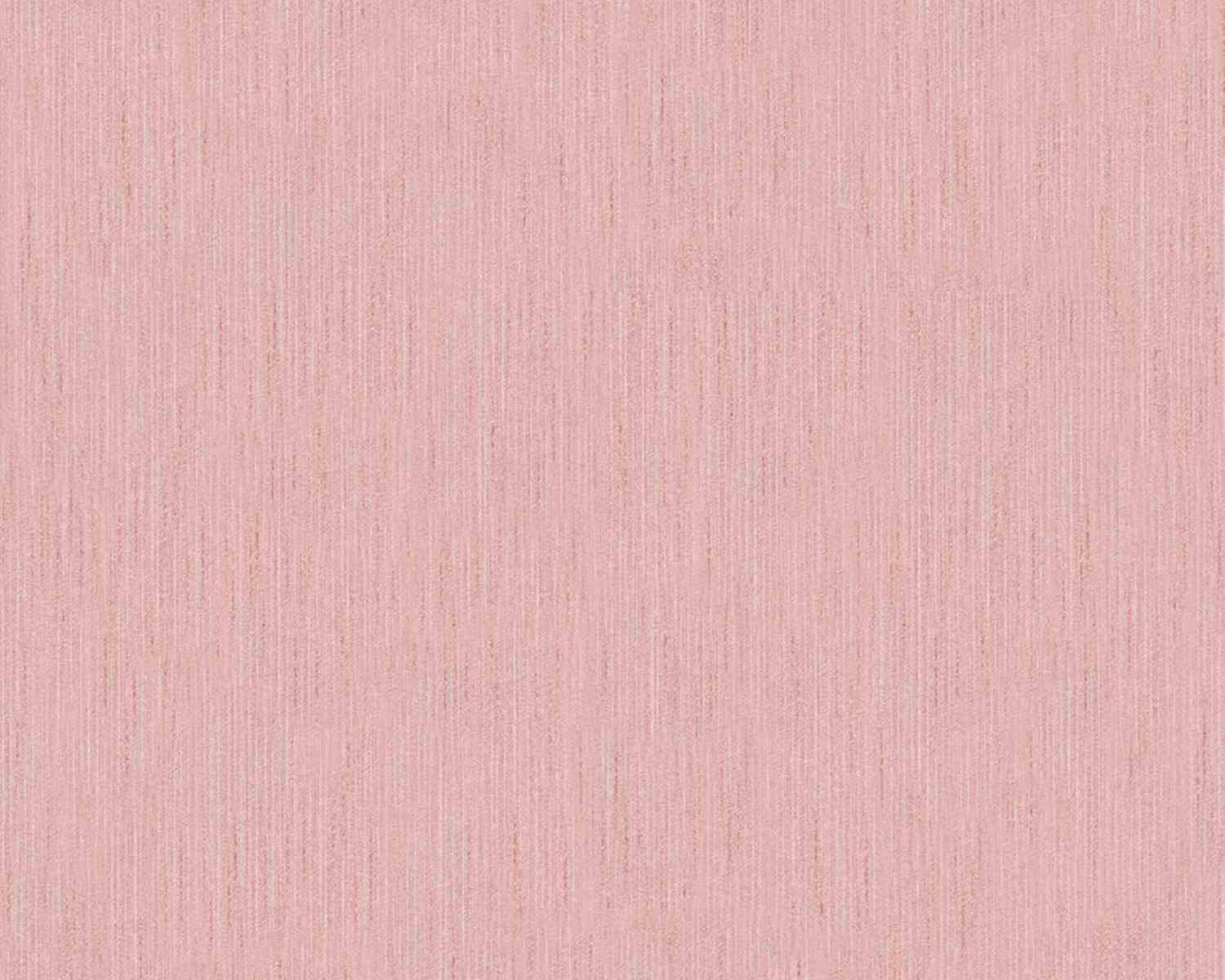 Metallic Silk Plain Colors Wall Paper Pink 306835