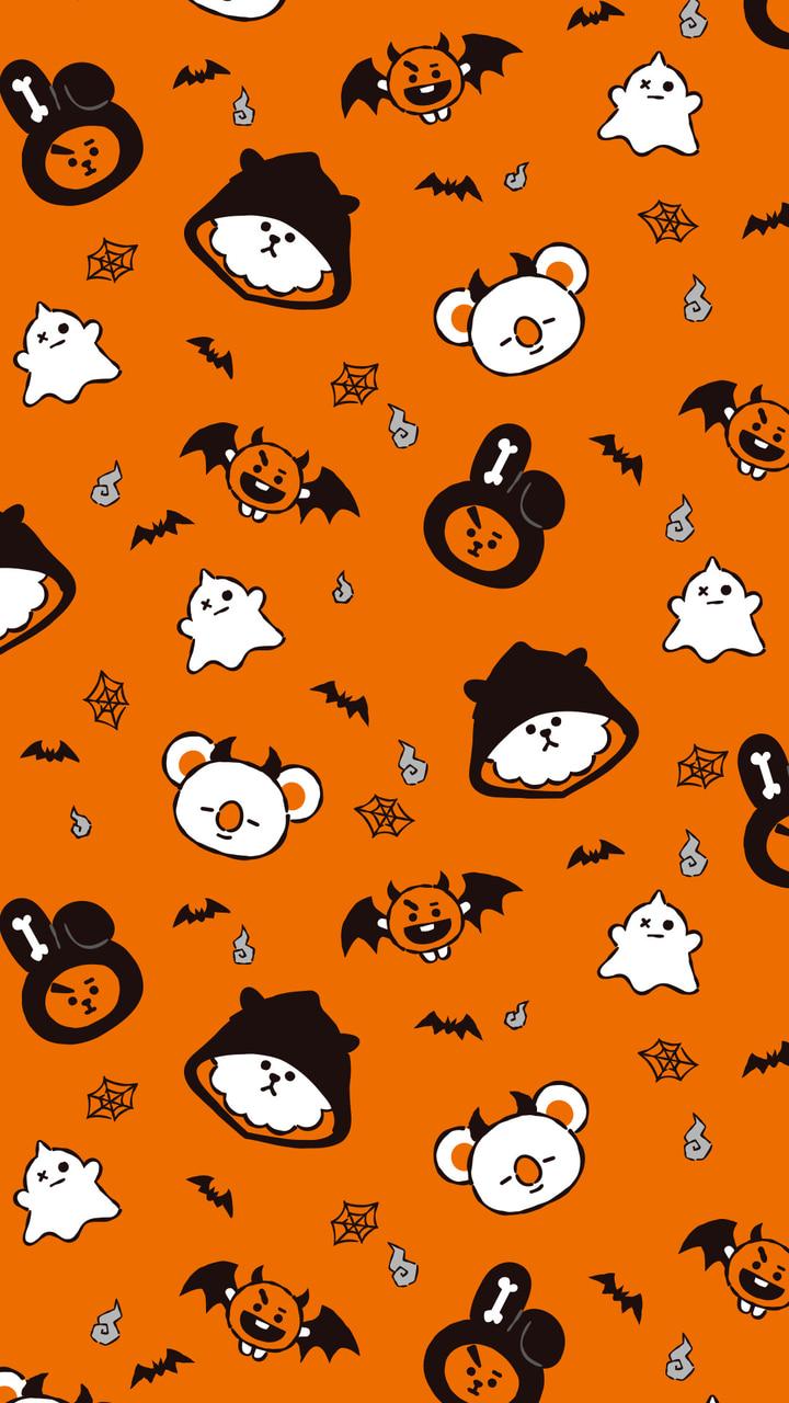 BT21 halloween wallpaper discovered