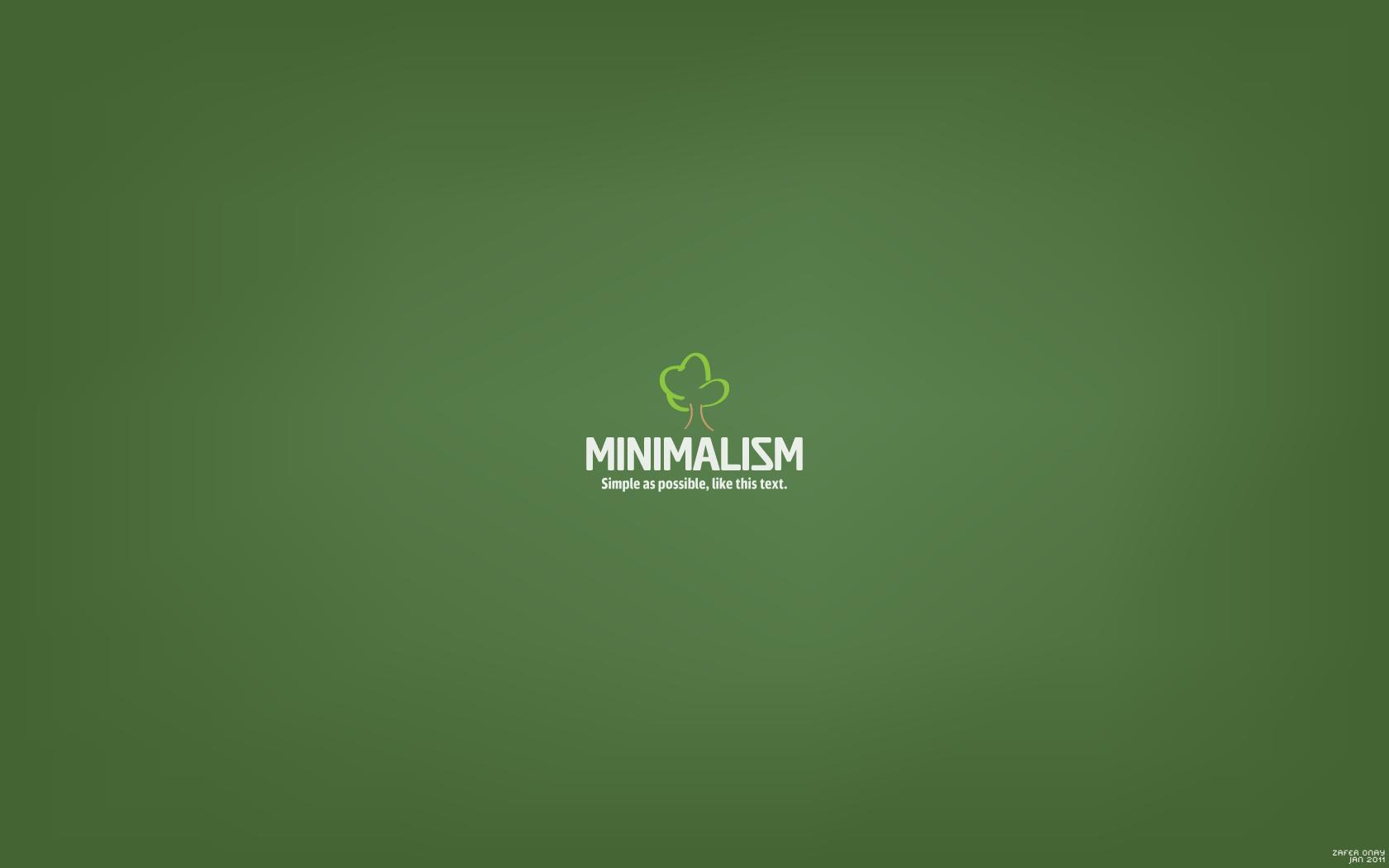 Minimalism wallpaper. Minimalism