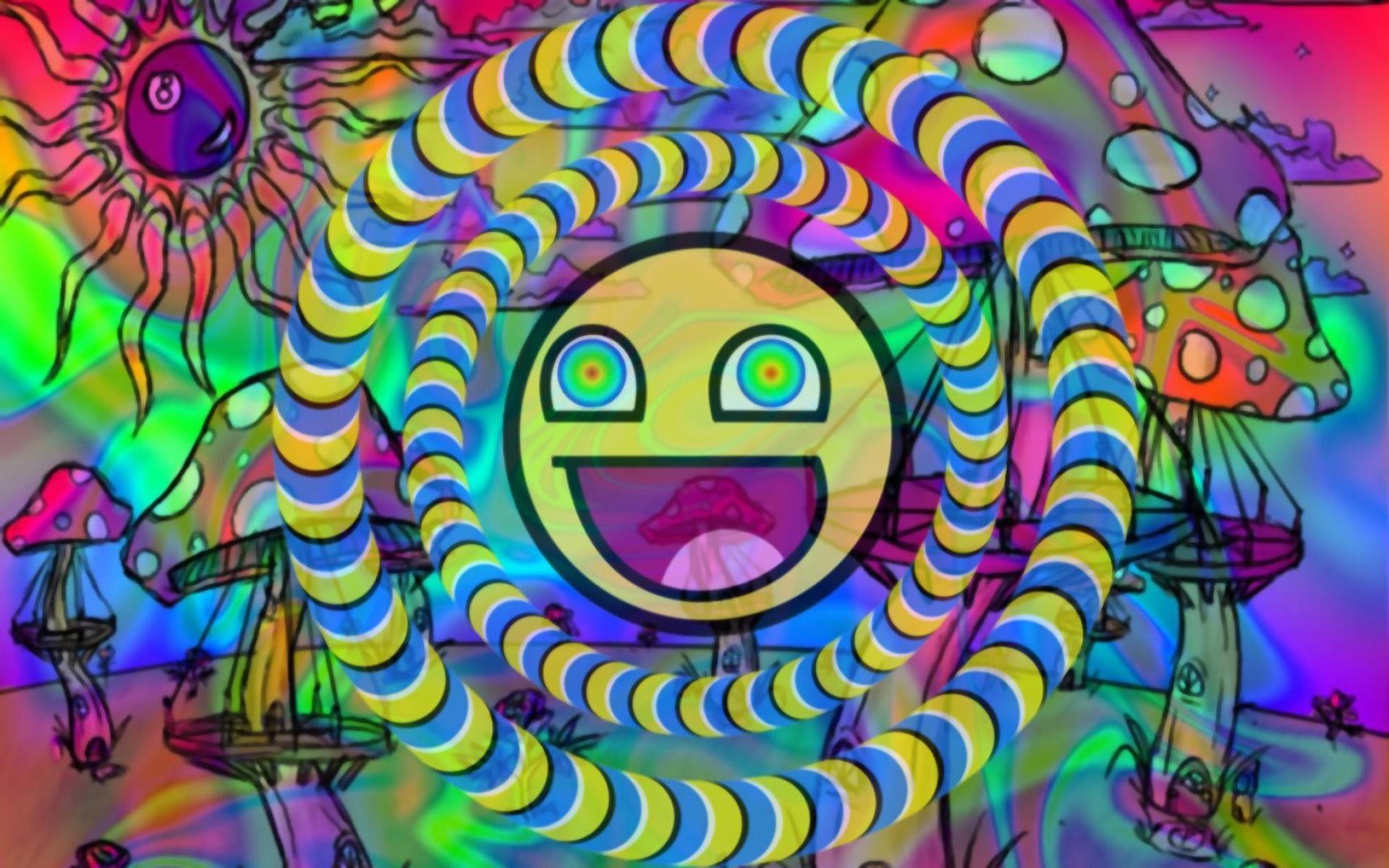 Trippy Weed Wallpaper
