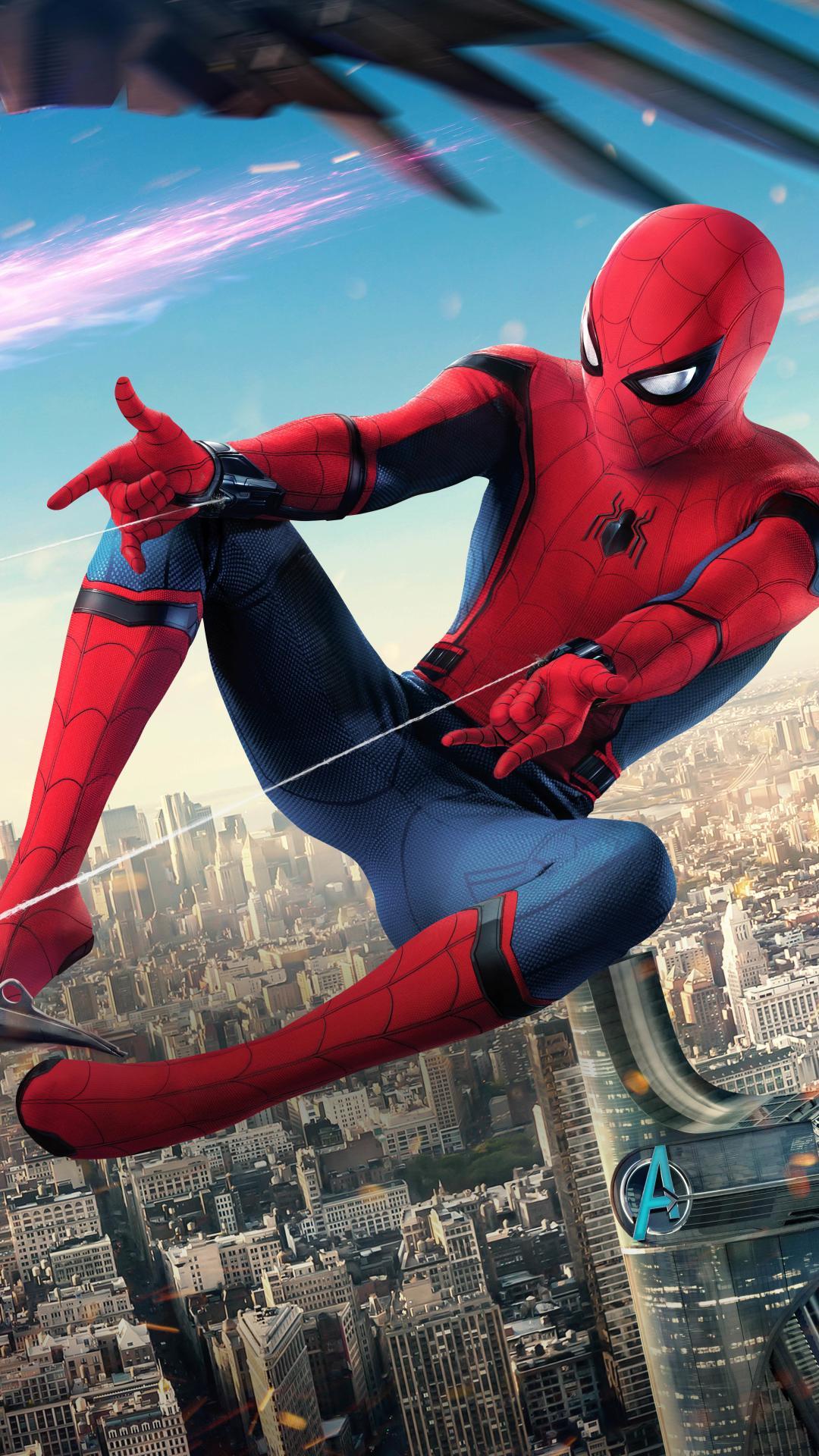Spider Man Homecoming Mobile Wallpapers Wallpaper Cave