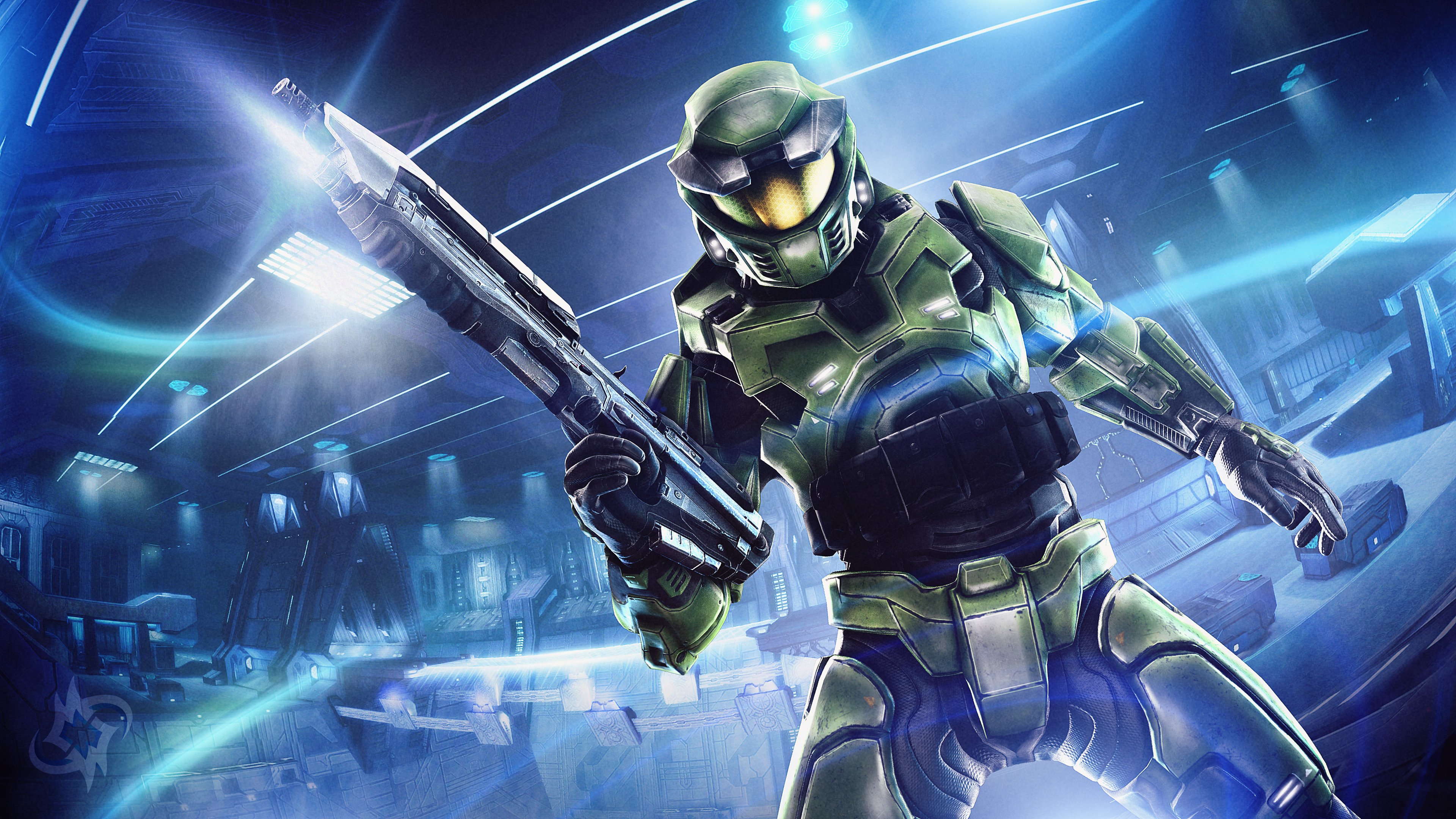 Wallpaper Cortana, Soldier, Armor, Halo series, 4K, Games