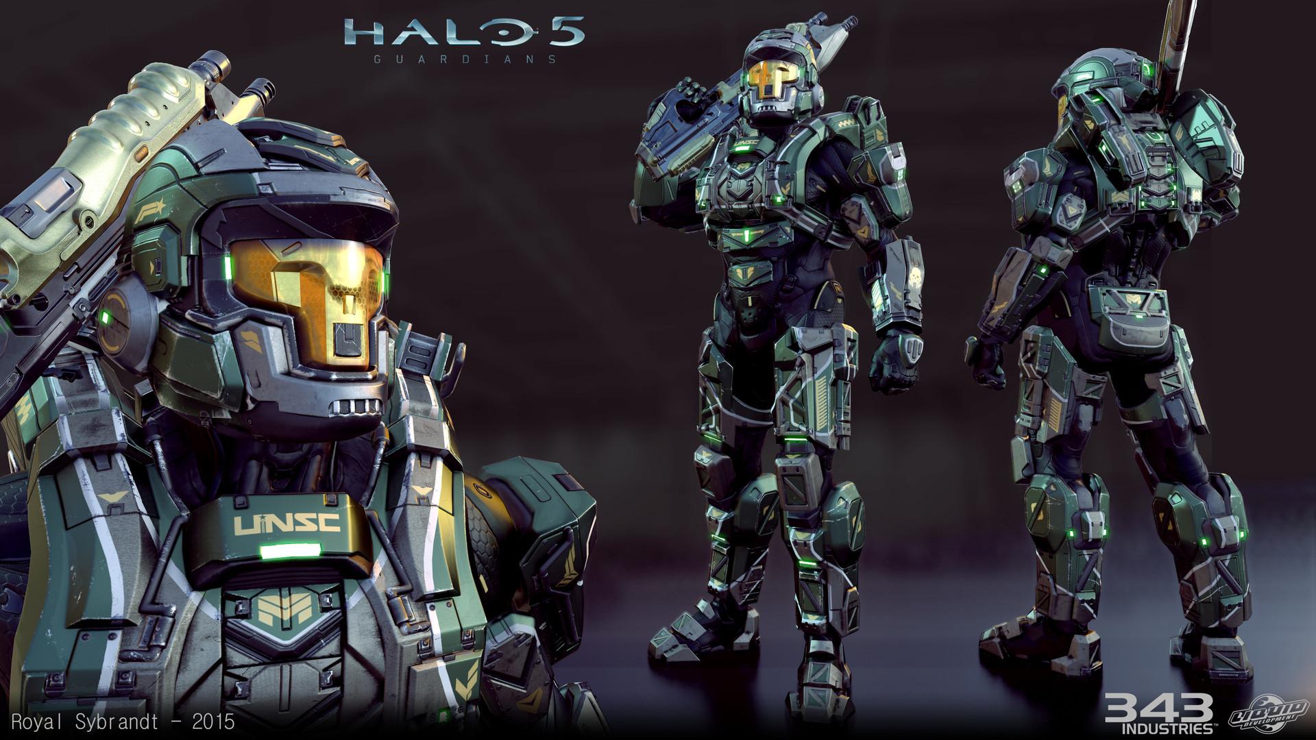 Halo 5 Defender Armor, Royal Sybrandt