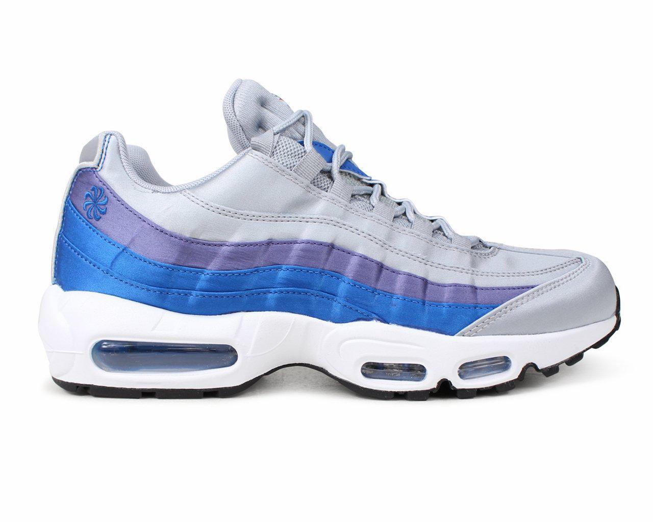 Men's Air Max 95 Se Trainers Wolf Grey Blue