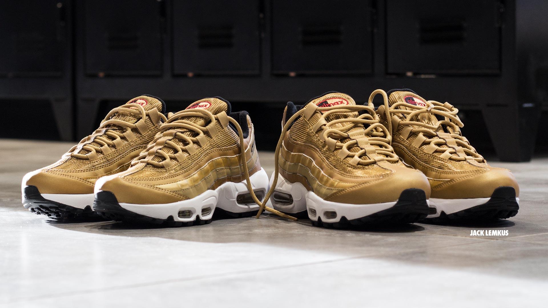 NIKE AIR MAX '95 METALLIC GOLD Jacklemkus