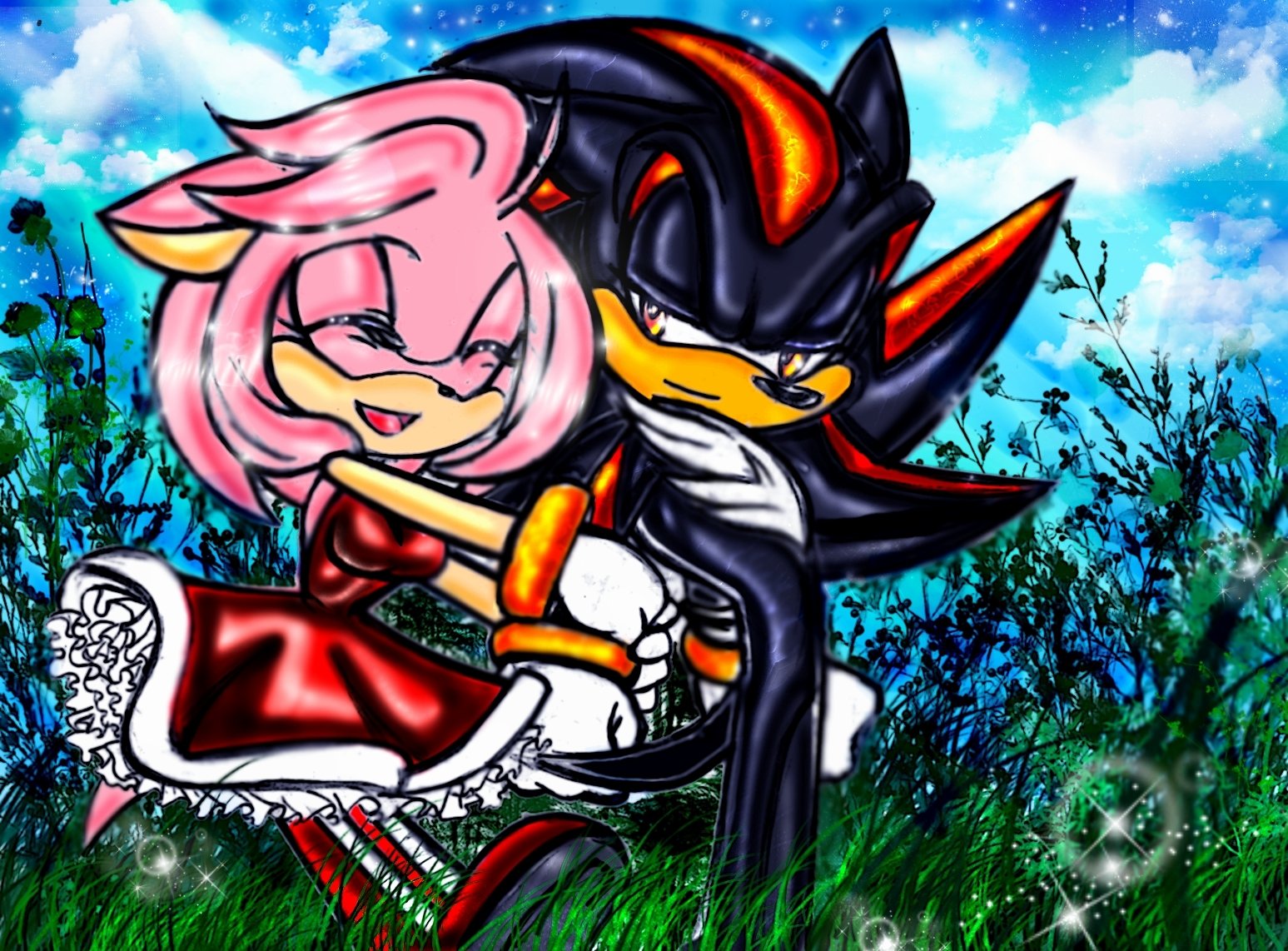 Amy Rose And Shadow Wallpapers - Wallpaper Cave