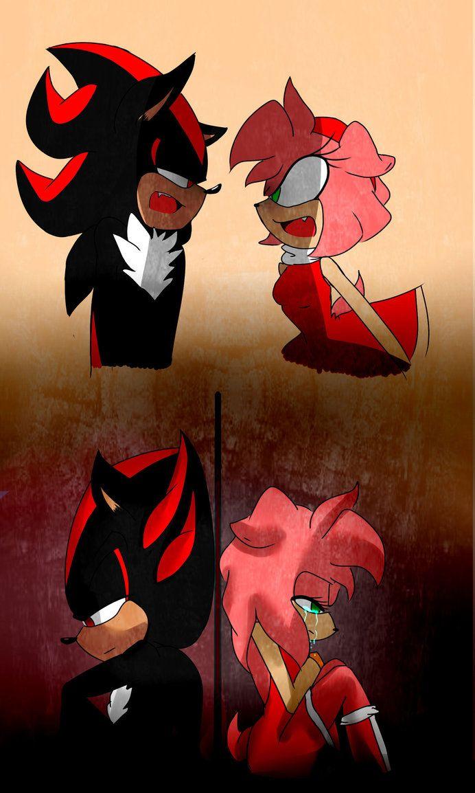 Shadamy Week 3- Our First Fight by amyrose199. SONIC
