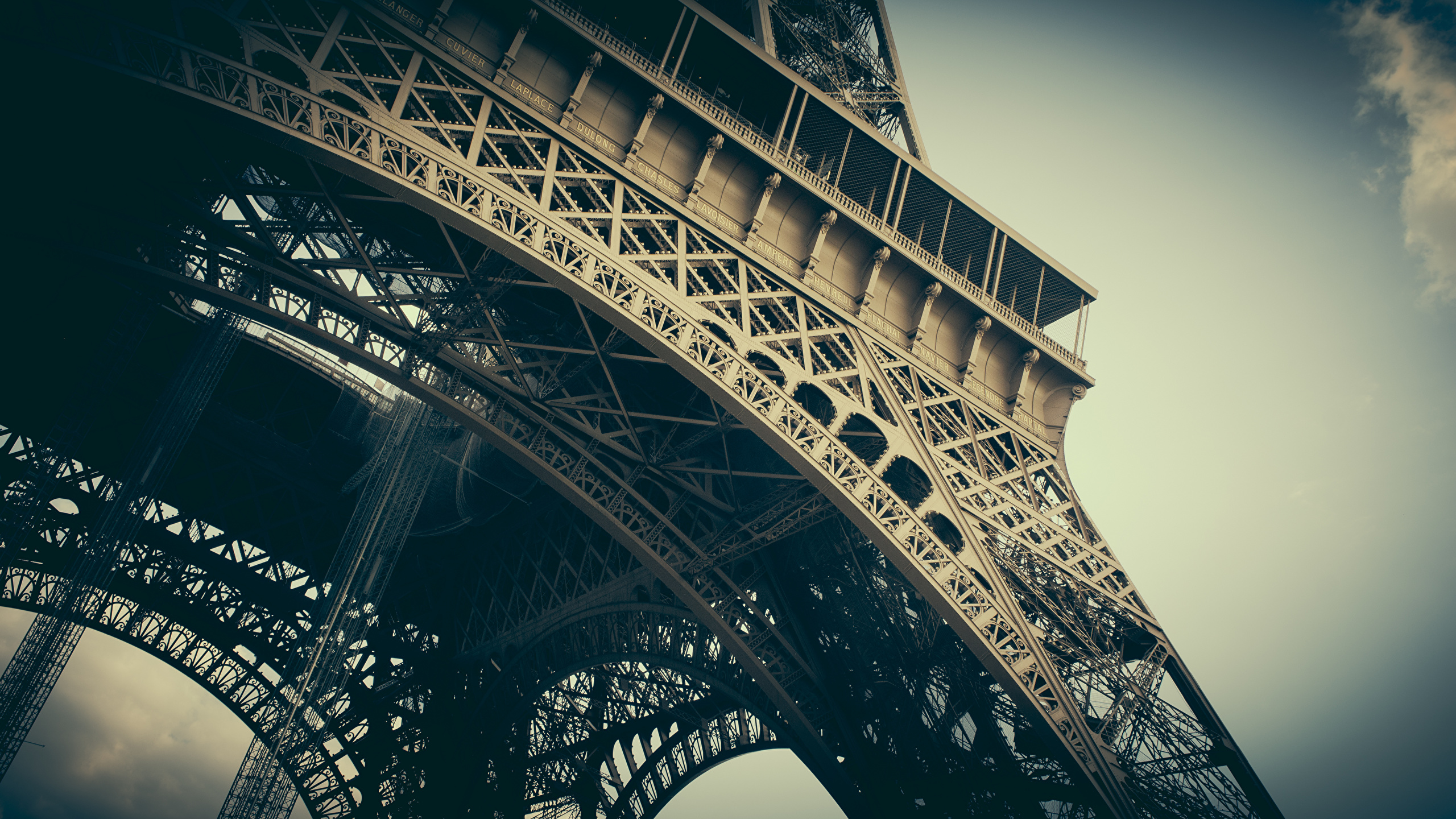 image Paris Eiffel Tower France VSCO vscofilm Cities 2560x1440