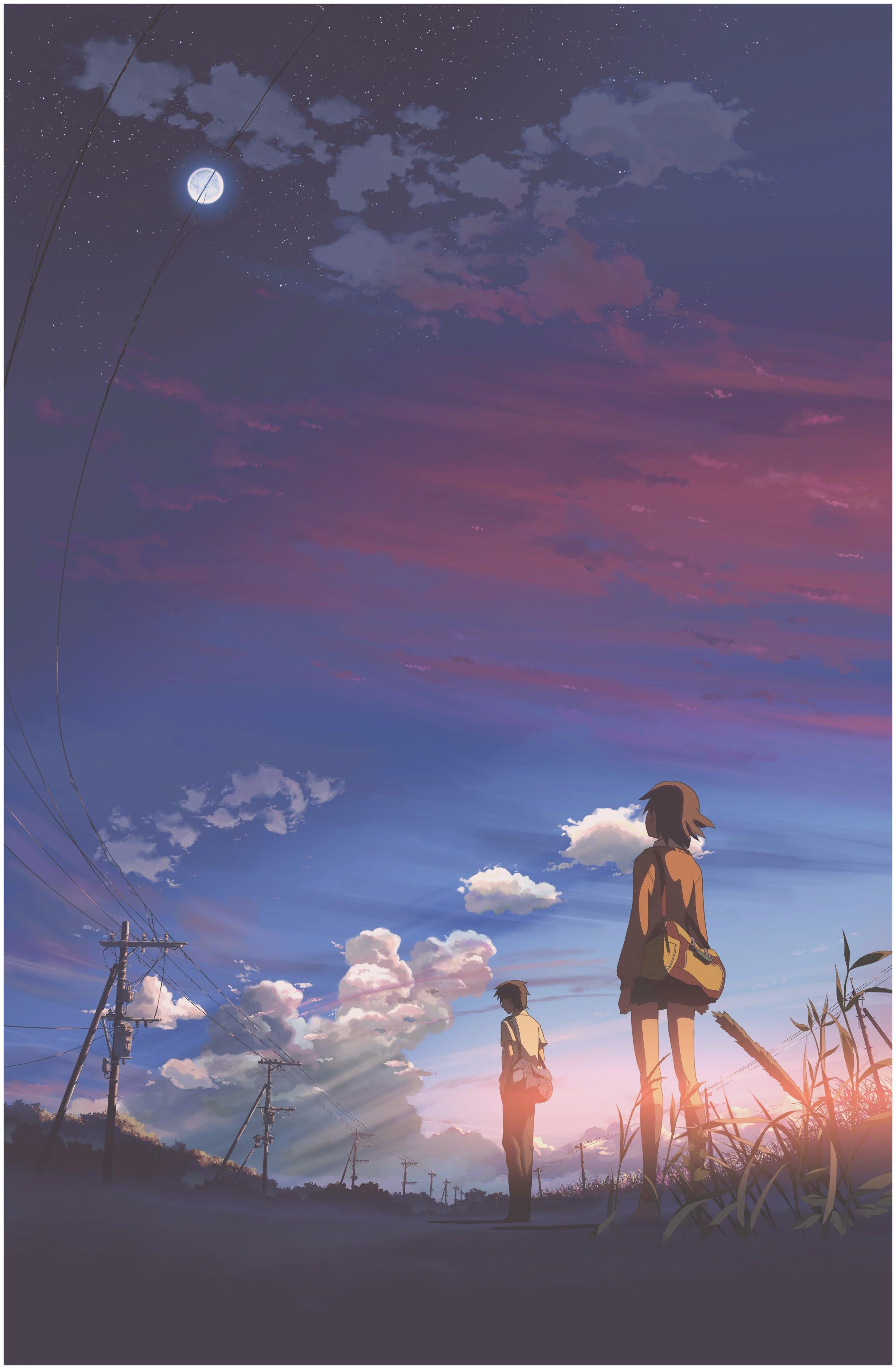 Anime landscape phone HD wallpapers  Pxfuel