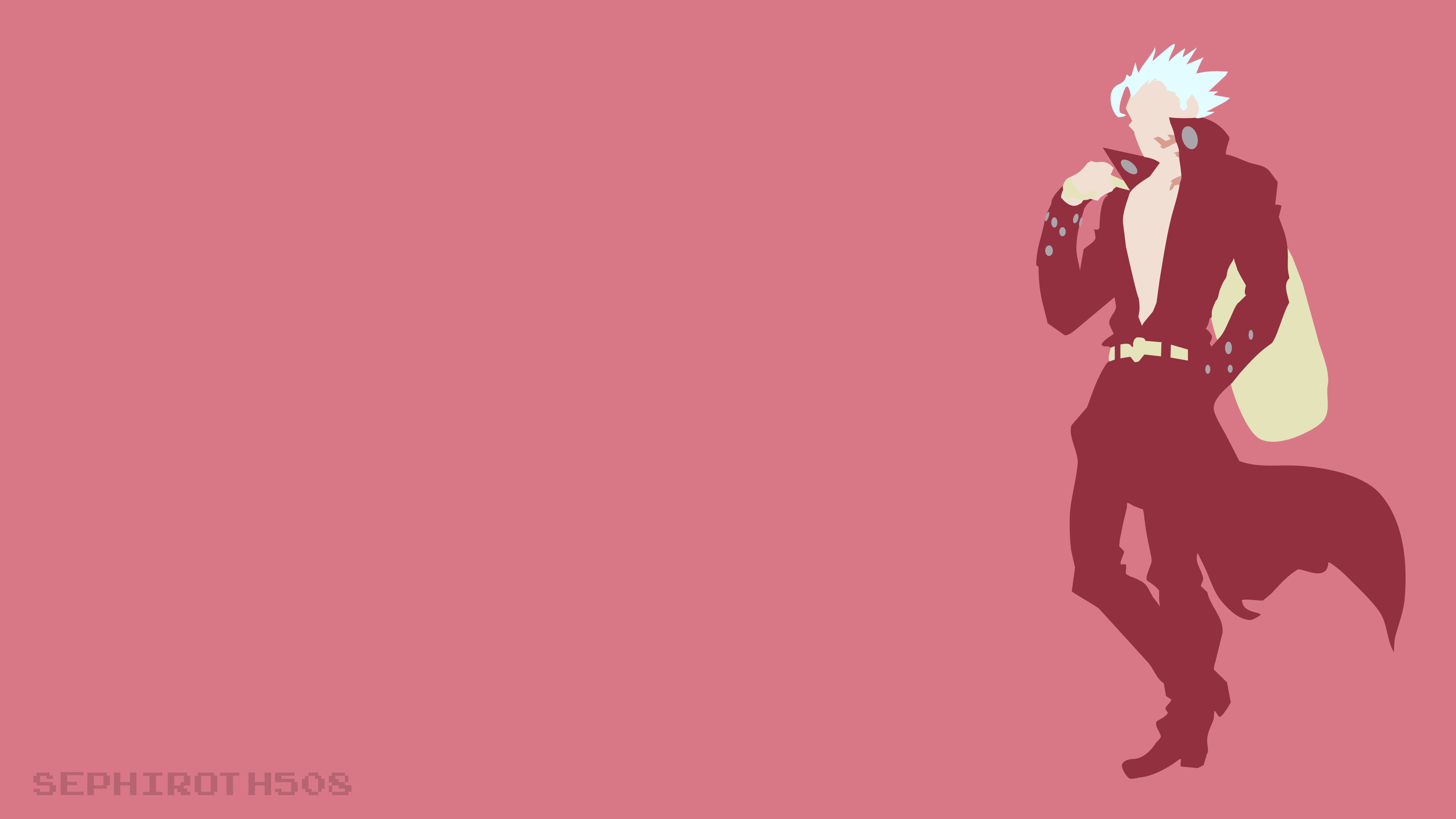 Nanatsu no Taizai. Minimalist Wallpaper (4K) HD Wallpaper