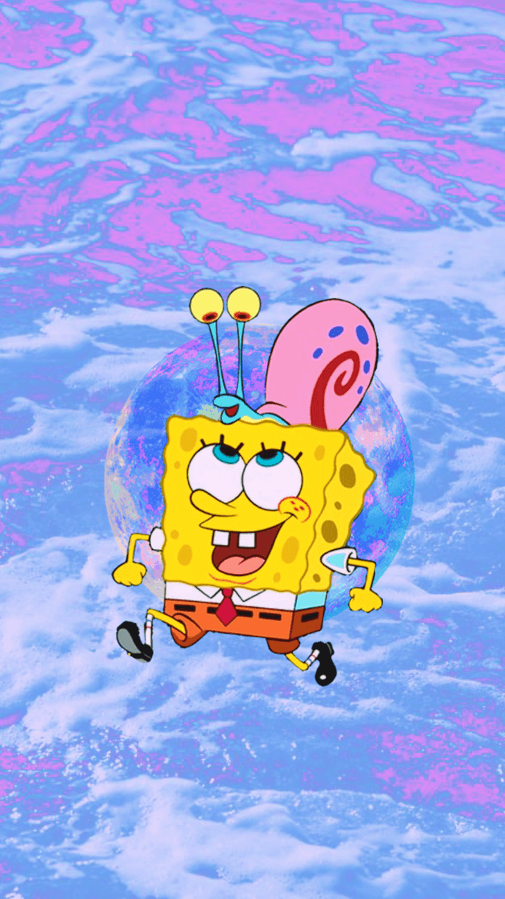 Cute Spongebob Cartoon  Aesthetic  Wallpapers  Wallpaper  Cave