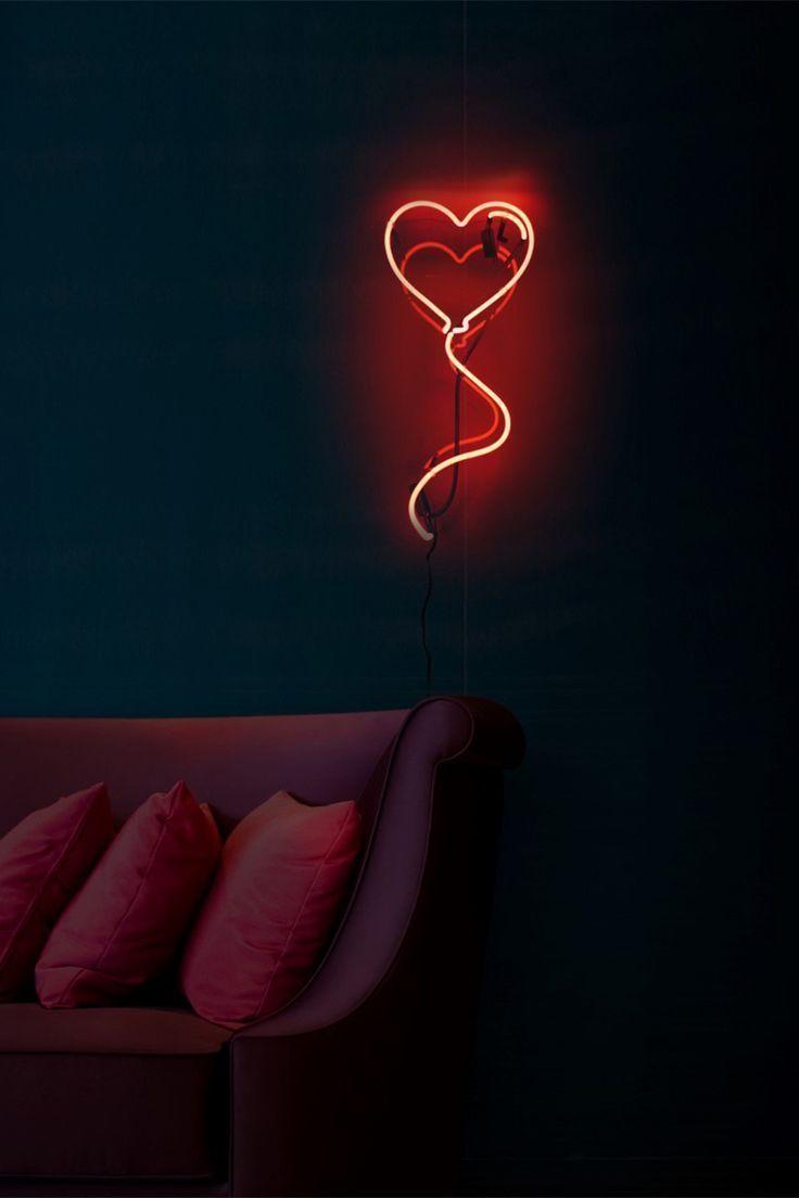 HD neon heart wallpapers | Peakpx