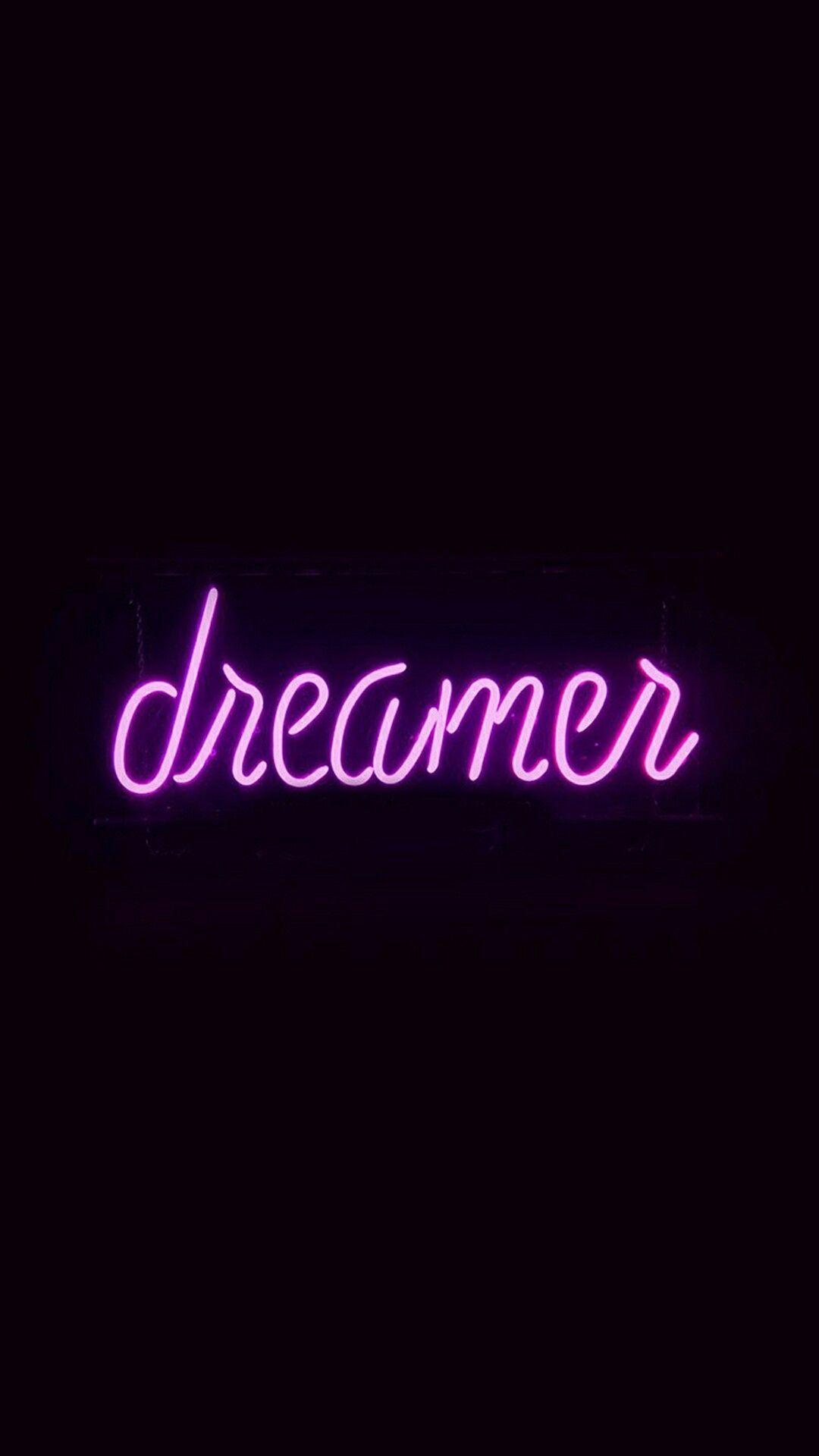 Neon Lights iPhone Wallpaper