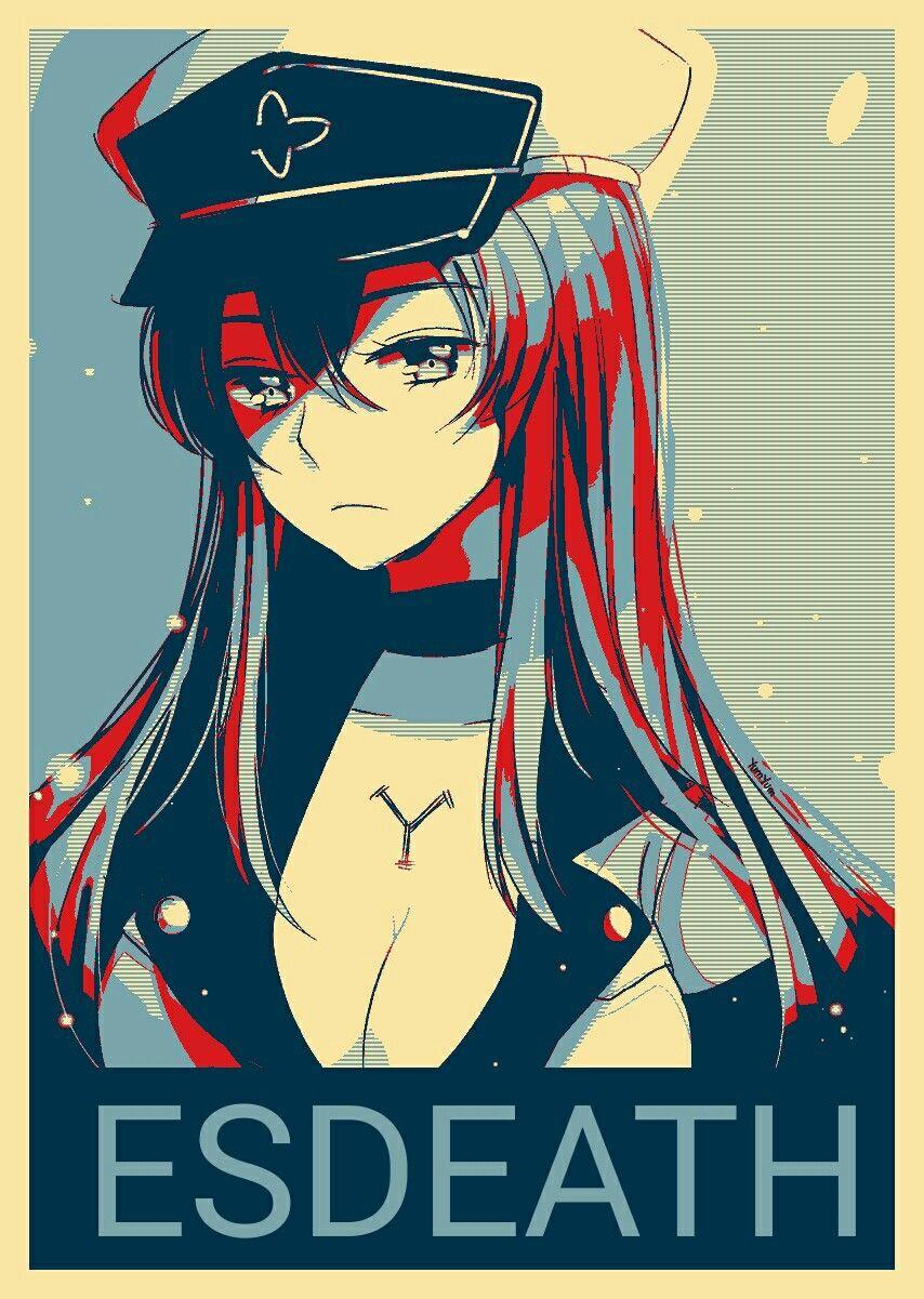 Esdeath I Love Anime, Awesome Anime, All Anime, Manga