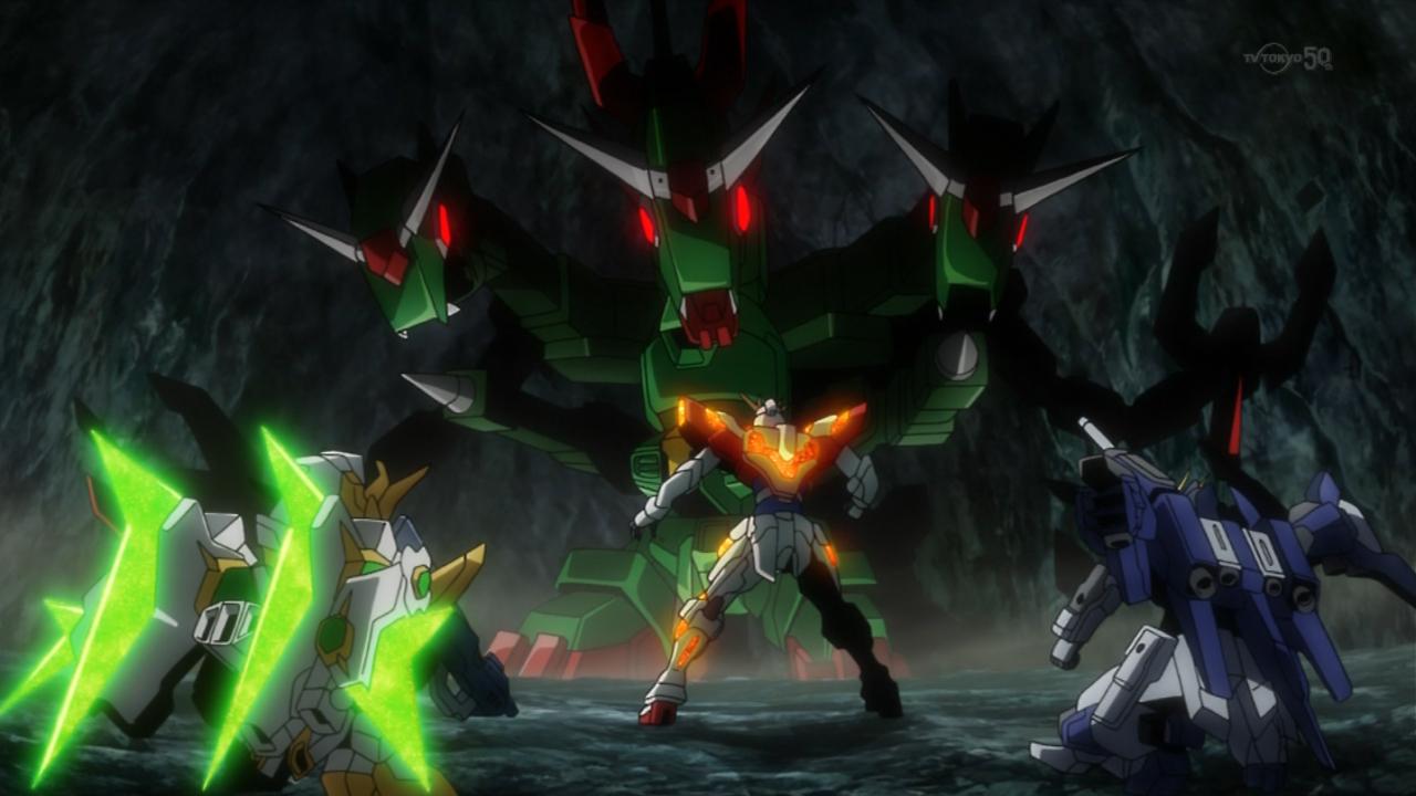 Gundam Build Fighters Try Episode 18 “Snibal Drago Gira” No