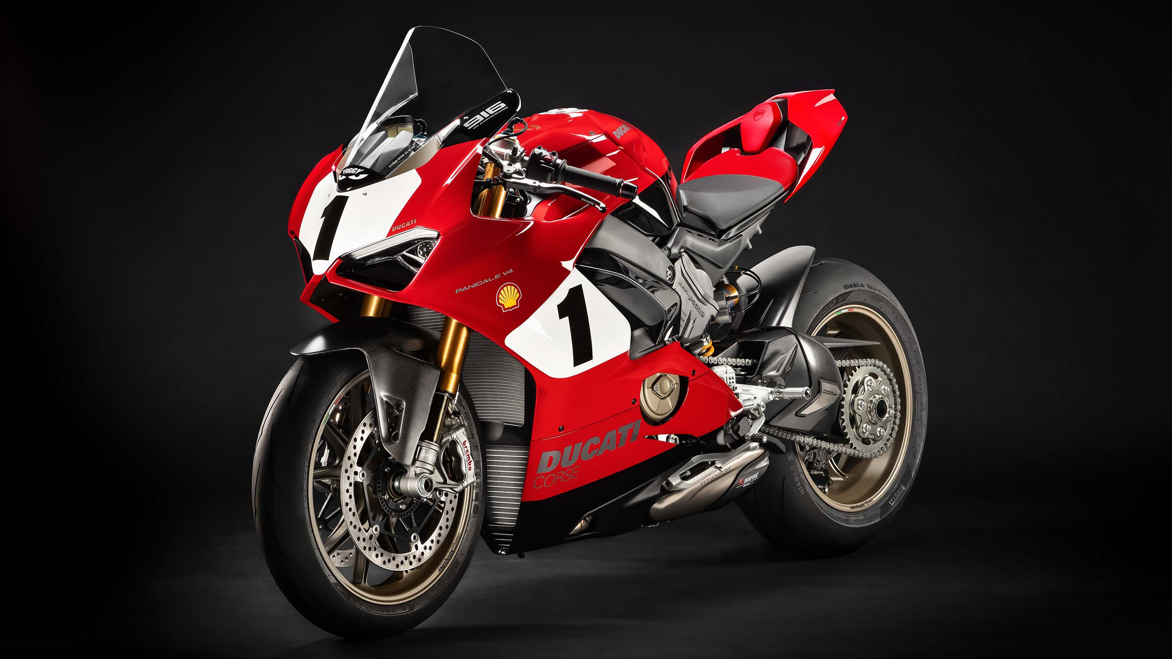 Ducati Panigale V4 25 Anniversario 916 Superbike 4K
