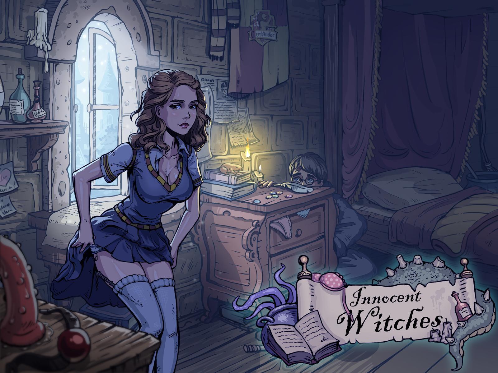 Innocent Witches wallpaper, artwork, Harry Potter, Hermione