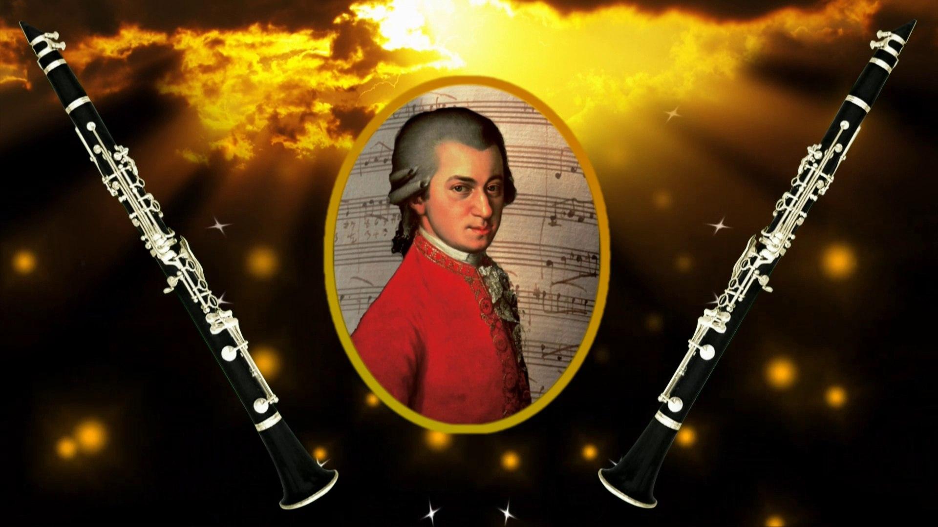 Clarinet Concerto Amadeus Mozart Free Wallpaper