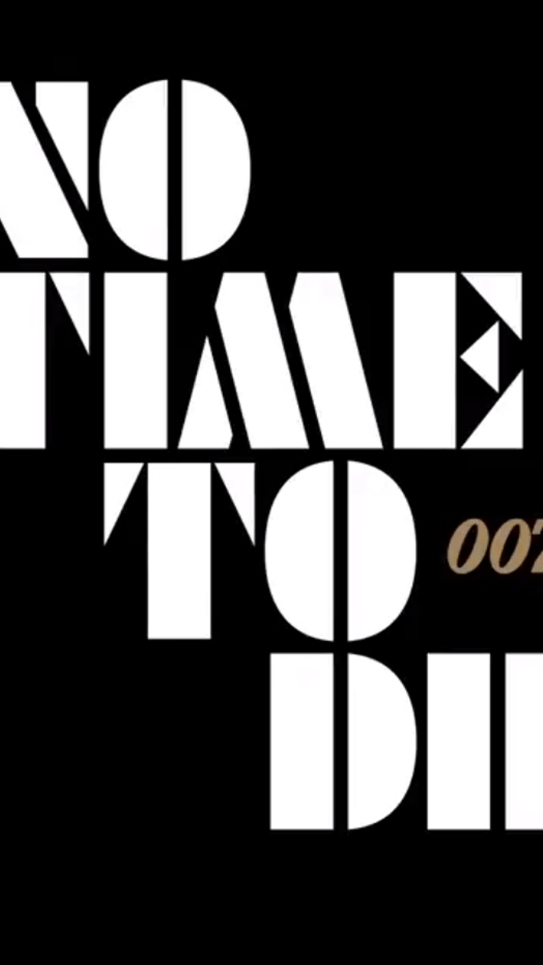 Bond 25 No Time To Die Logo Wallpapers 44552