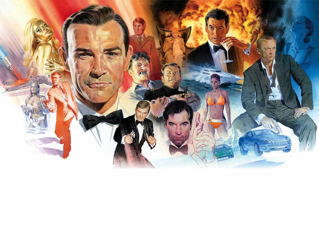 James Bond Art Wallpapers - Wallpaper Cave