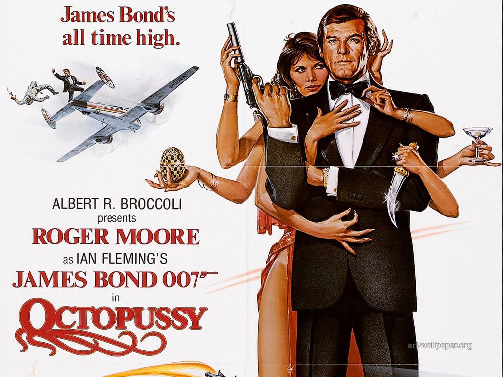 James Bond Movie Poster Wallpaper