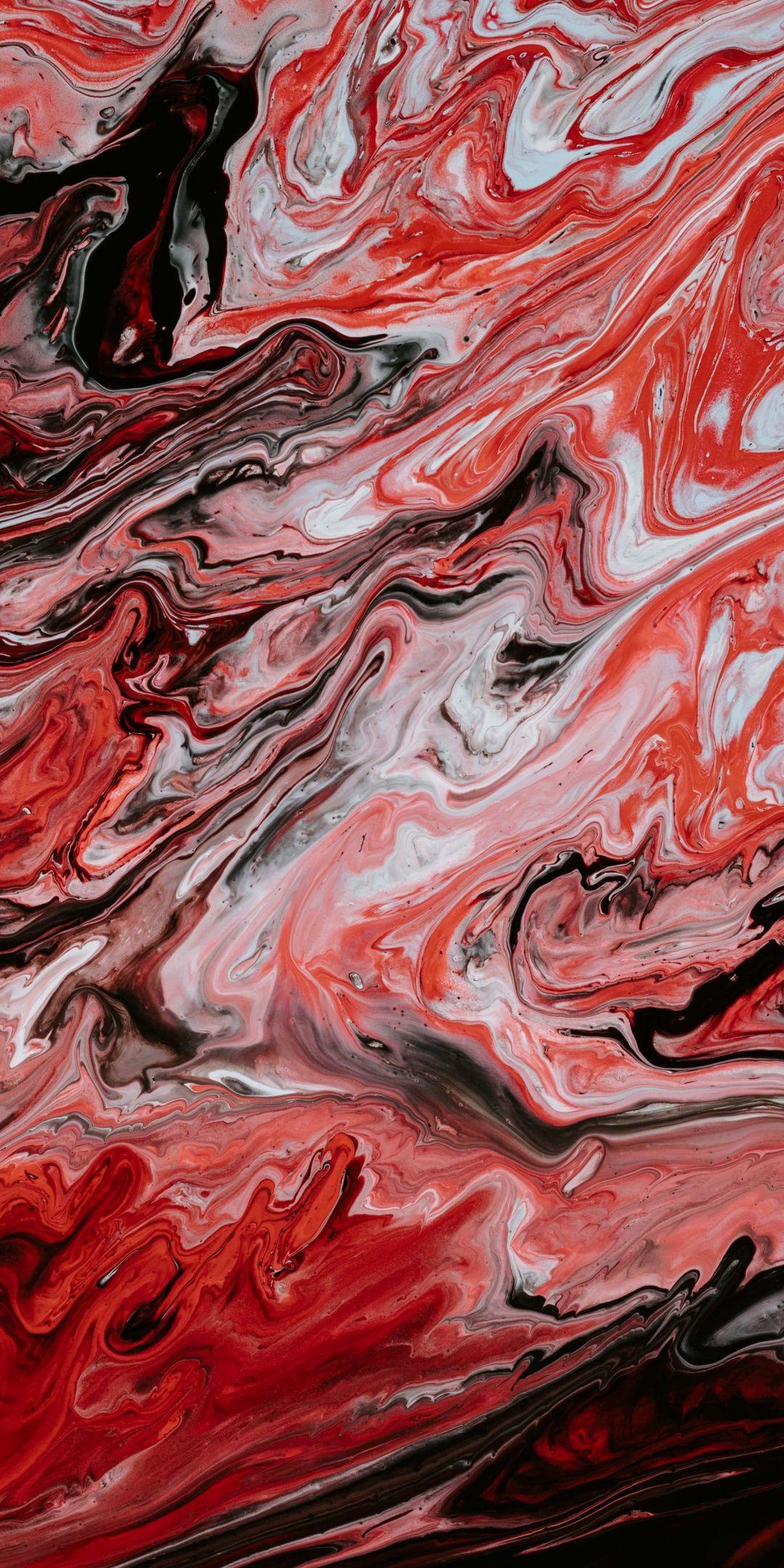 Red, canvas, texture, artwork .com