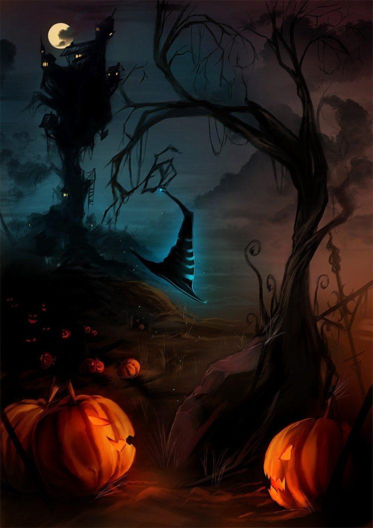 Halloween HD Wallpaper / Desktop and Mobile Image & Photo