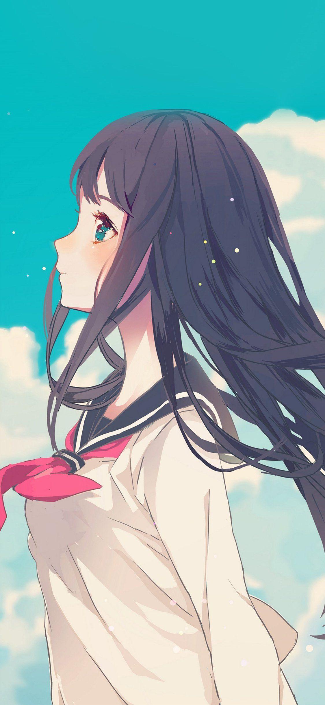 Aesthetic Anime Girl Iphone Wallpaper