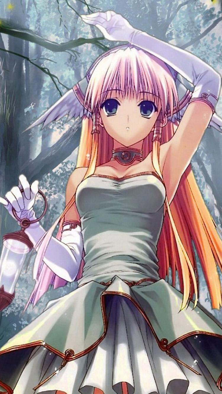 Anime Girl Iphone Wallpapers Wallpaper Cave