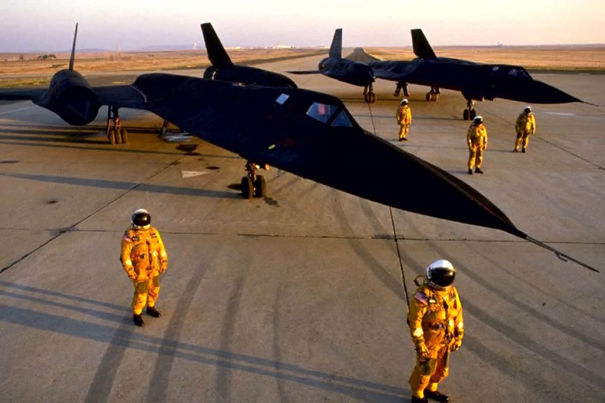 Stunning Image Of The SR 71 Blackbird